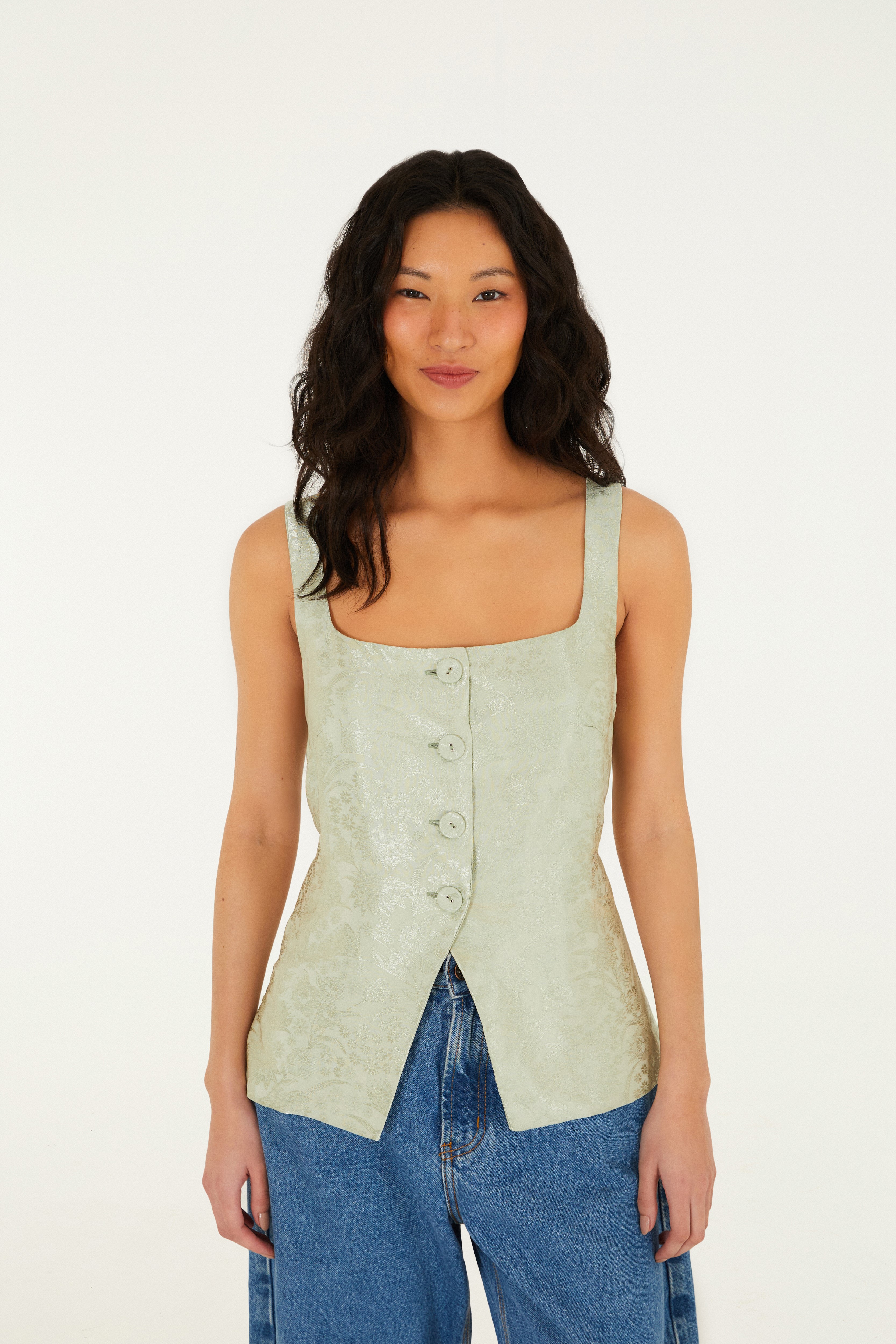 Colete Jacquard Lili