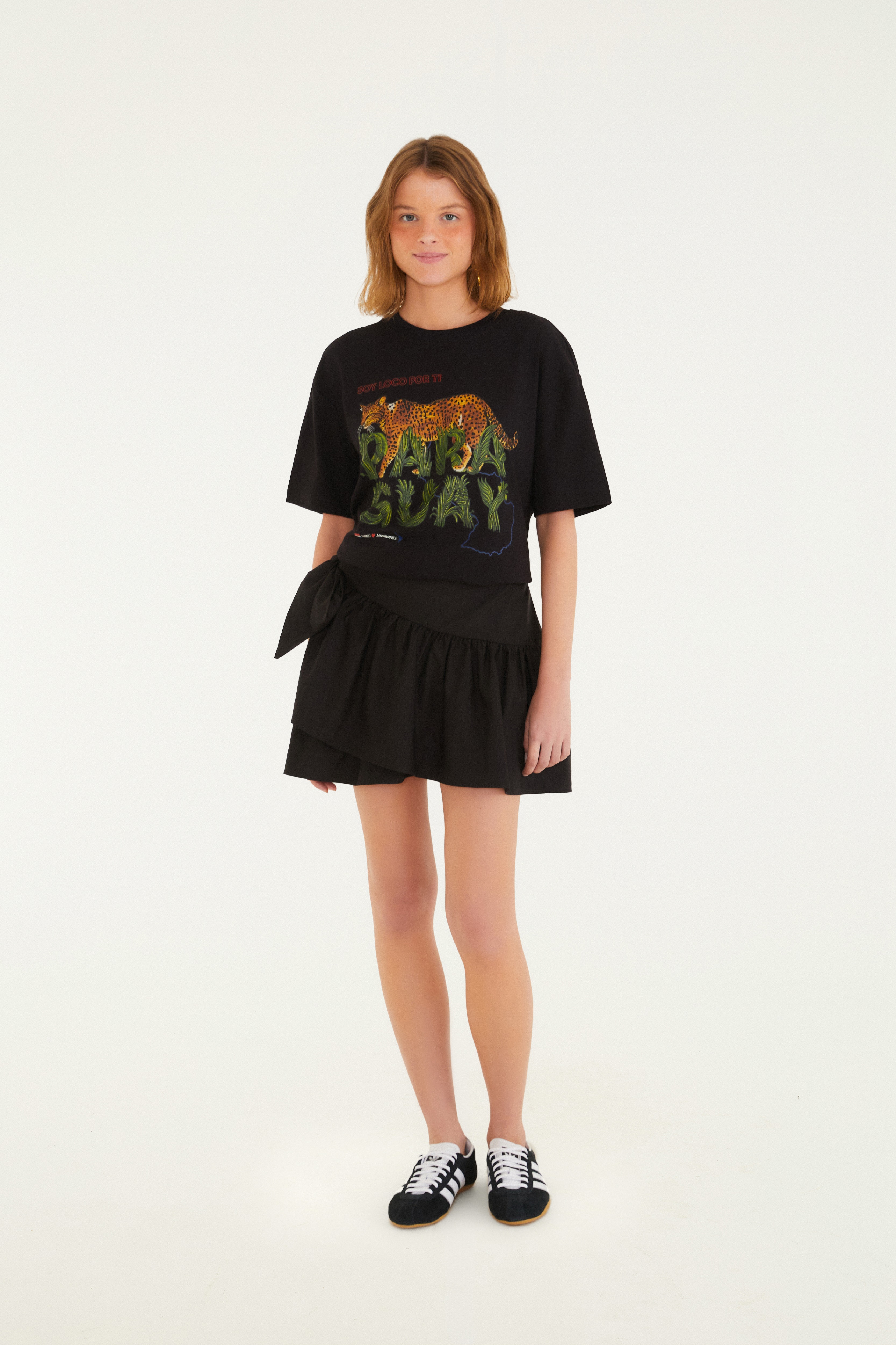 Saia Cintura Baixa Transpasse