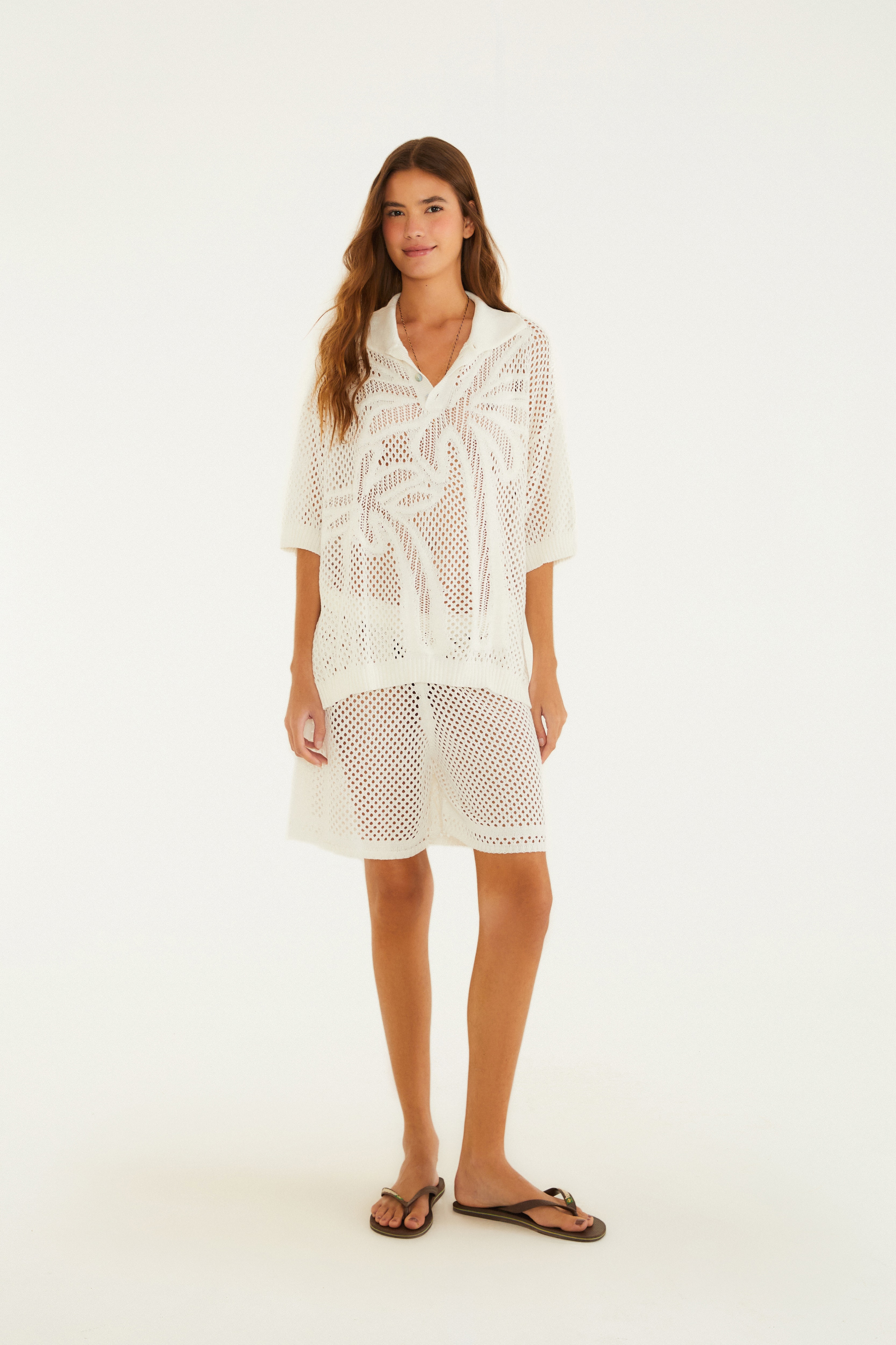 Bermuda Tricot Telado