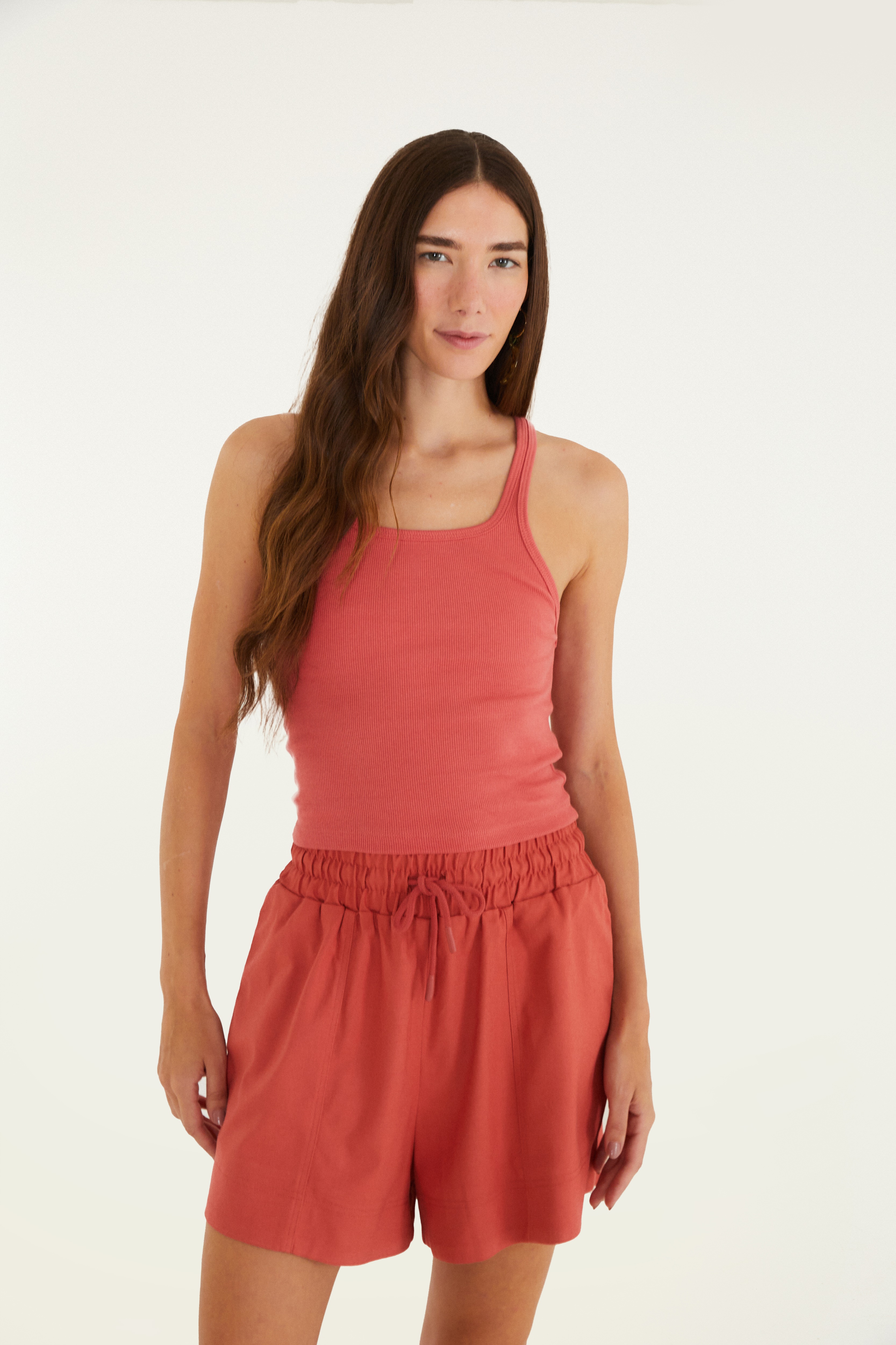 Short Elástico Cadarço