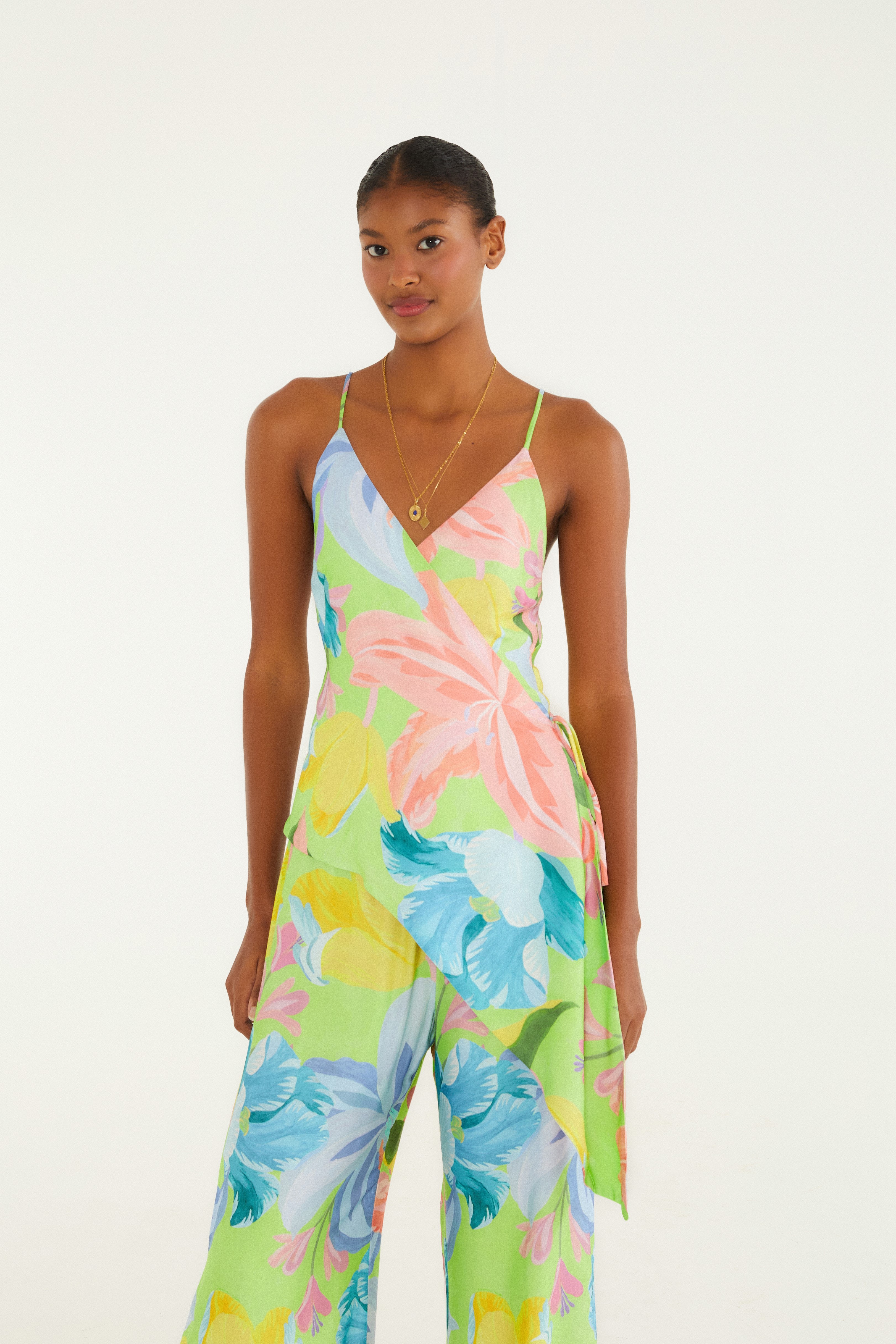 Blusa Estampada Amor De Flor