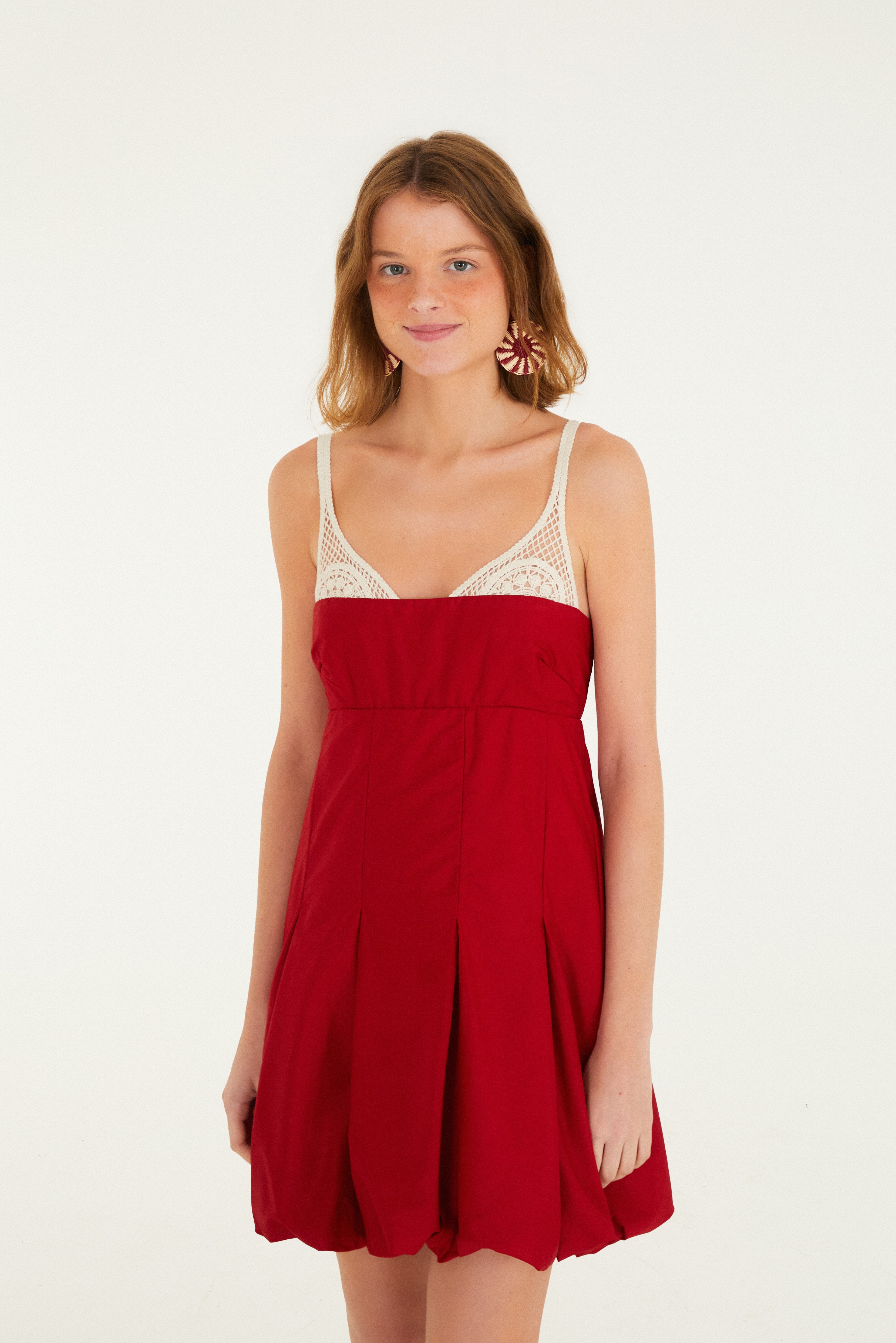 Vestido Balonê Alcinhas