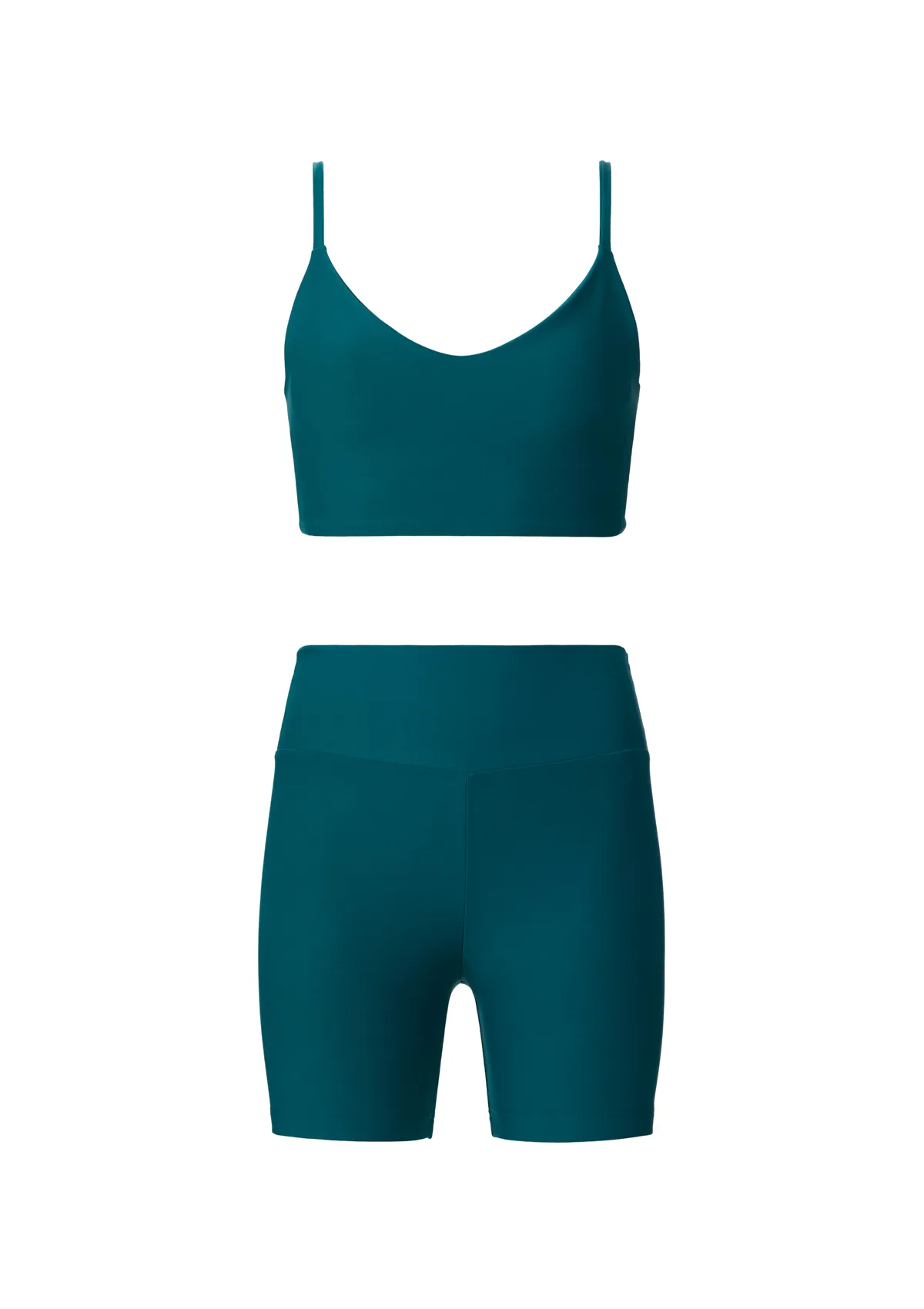 Kit Top E Bermuda Esportiva Proteção UV - Verde