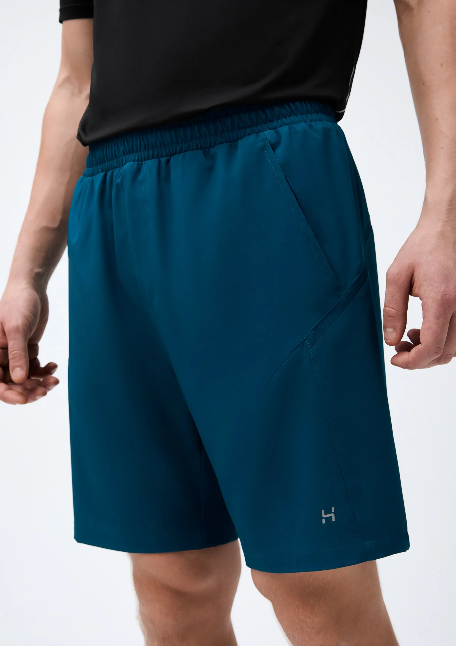 Bermuda Esportiva Masculina Com Recorte - Verde