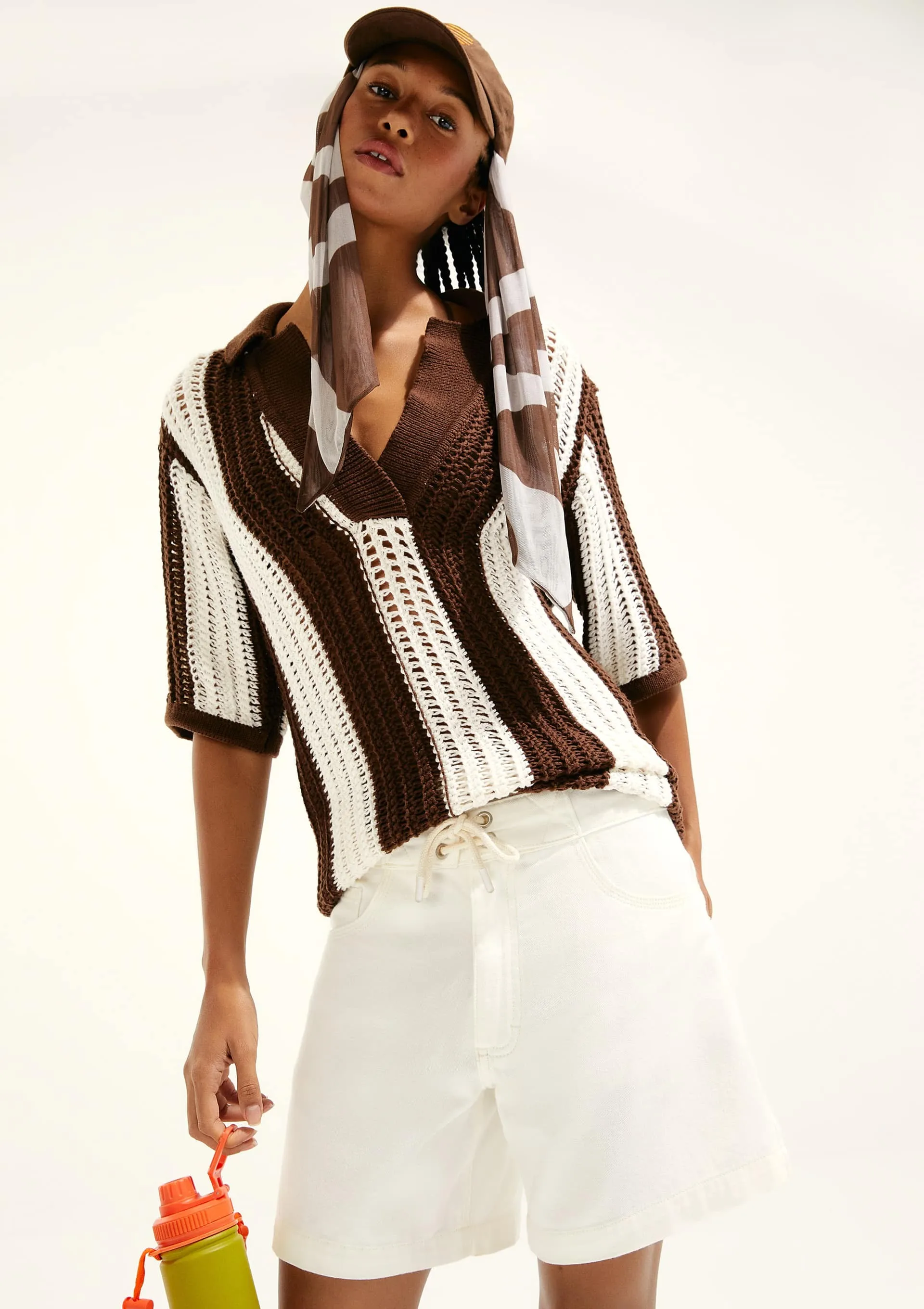 Bermuda de Sarja Hering + Cosmo - Off white