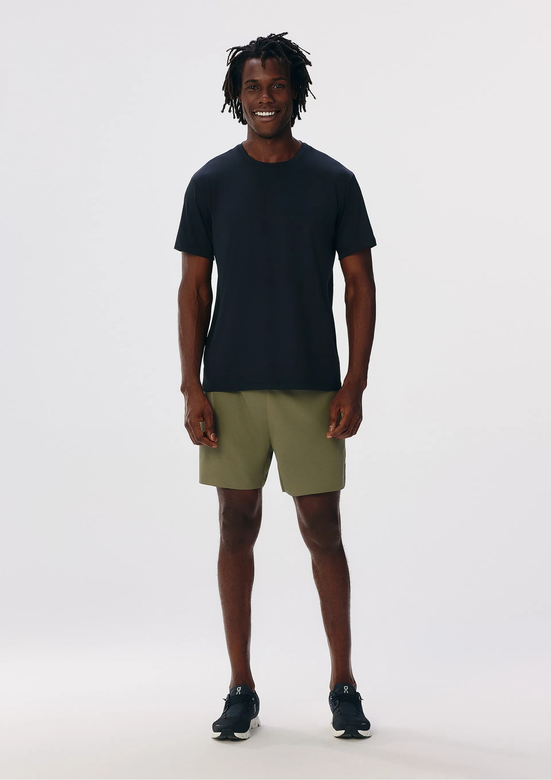 Bermuda Masculina Runner Secagem Rápida - Marrom