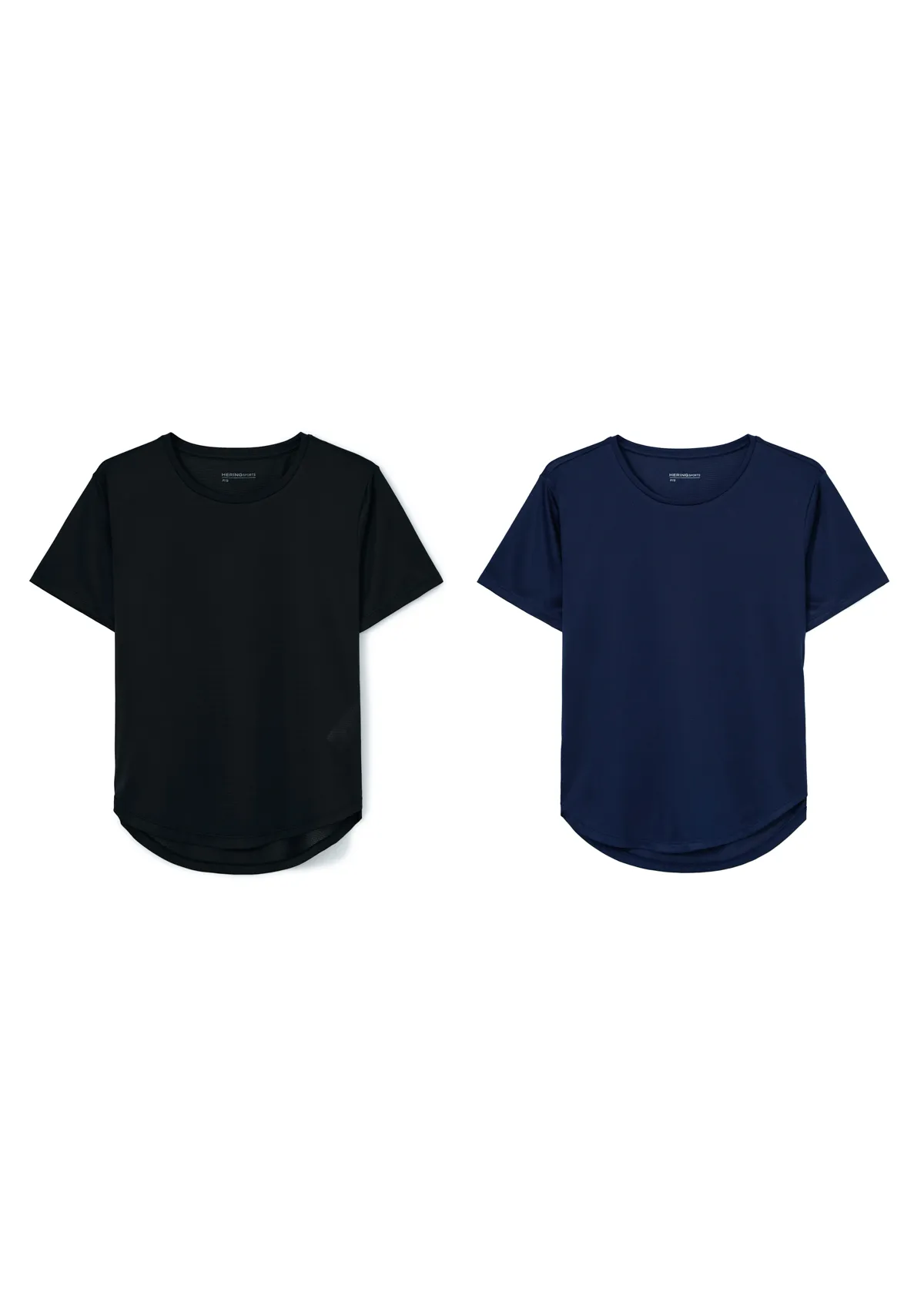 Kit 2 Camisetas Esportivas Femininas Texturizadas - Multicolorido