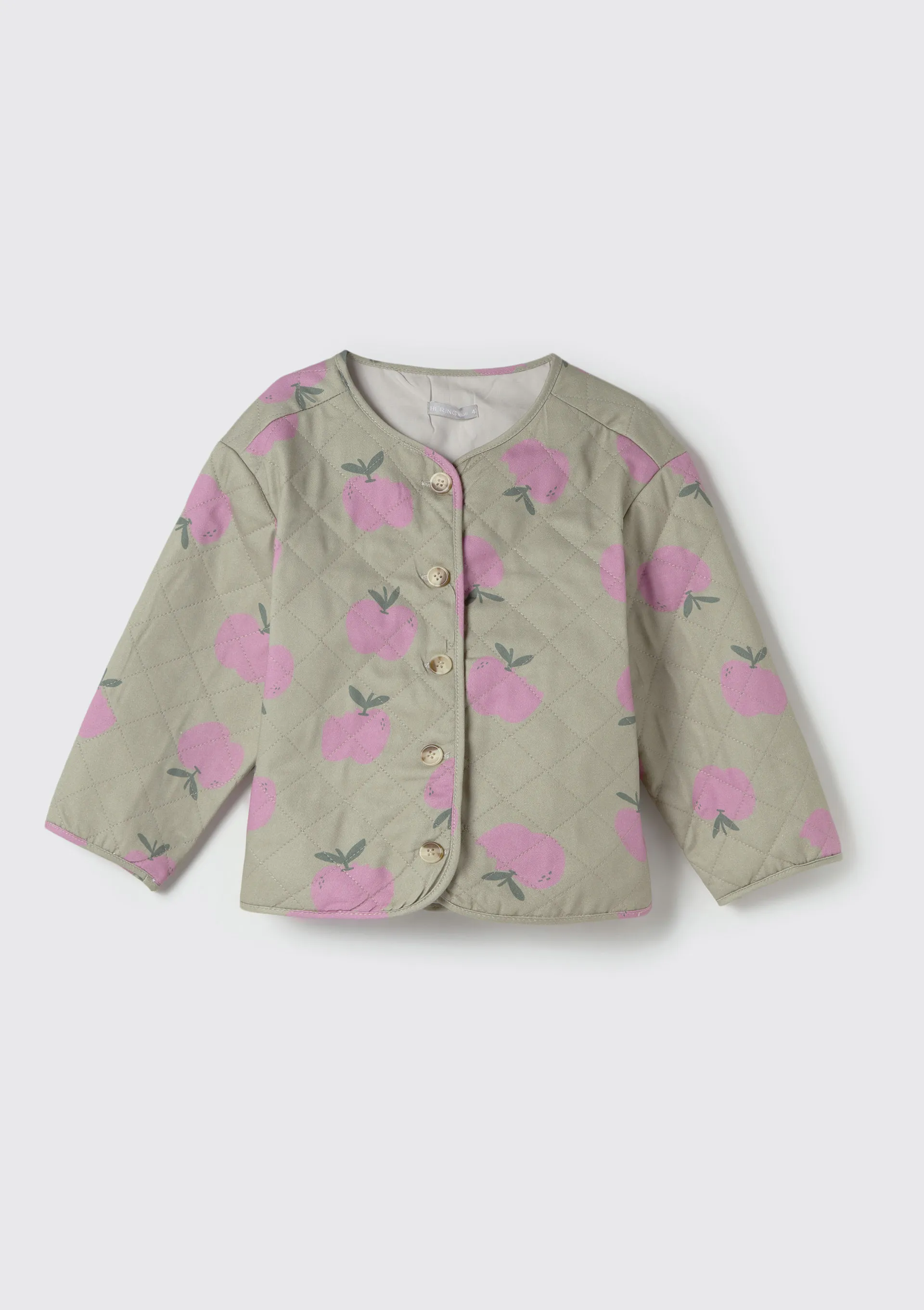 Jaqueta Infantil Menina Toddler Em Matelassê - Verde