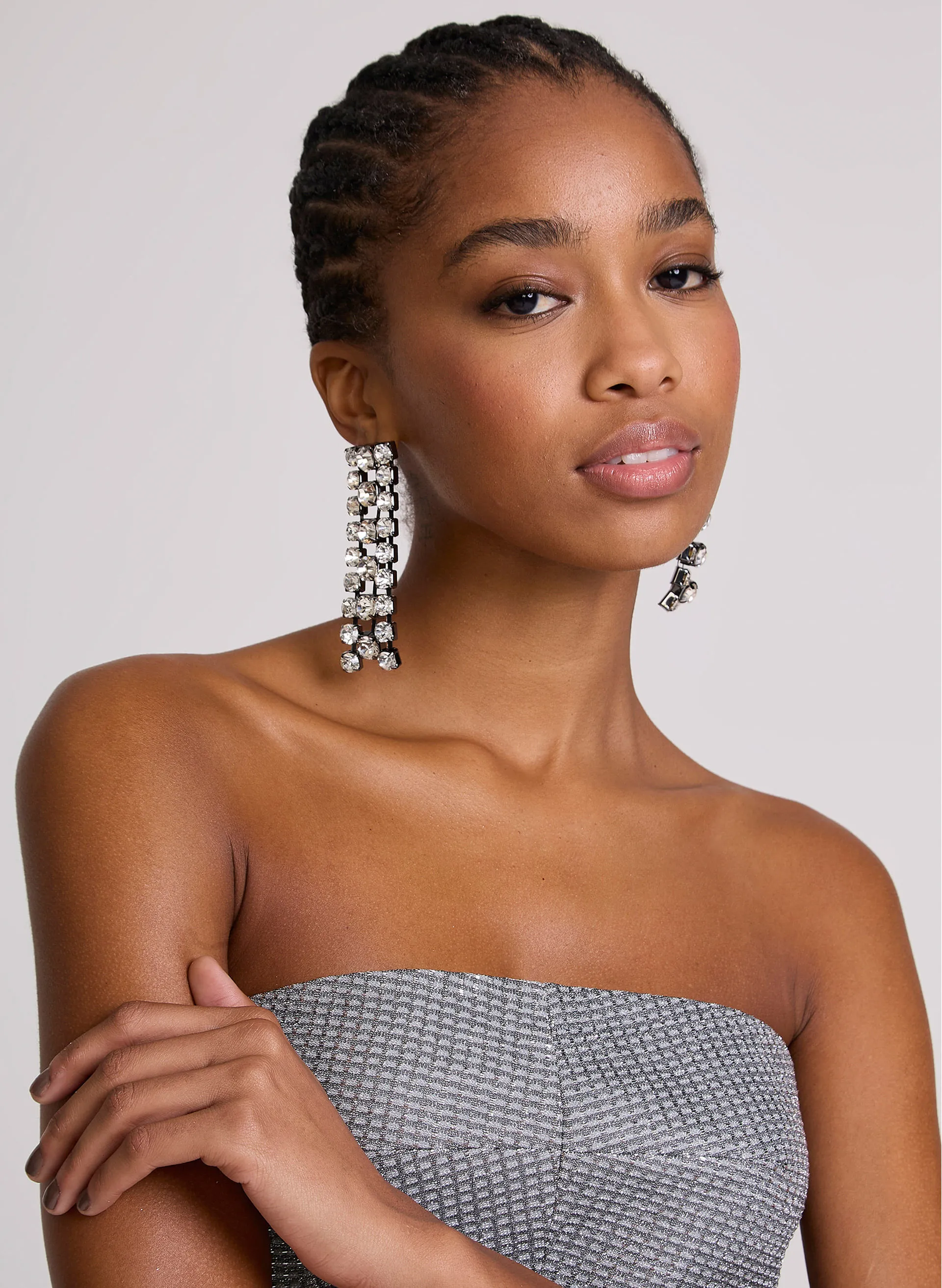 Brinco Big Crystals John John Feminino