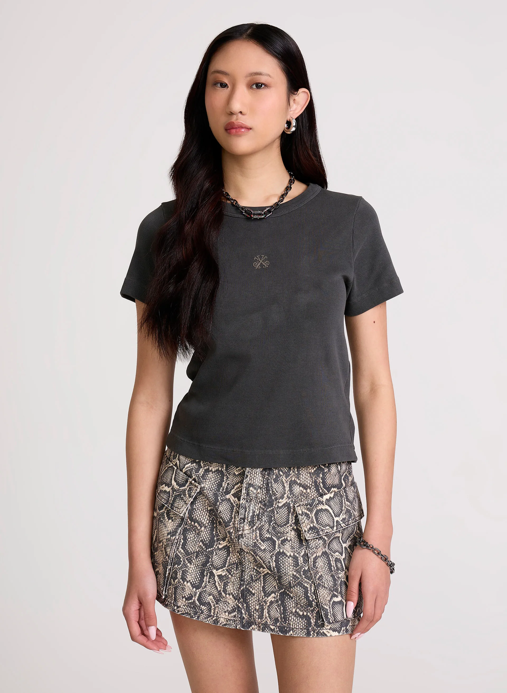 Blusa Baby Look Irina John John Feminina