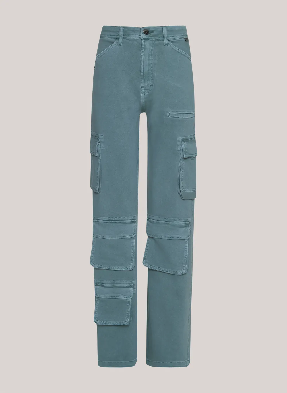 Calça Relaxed Fit Cargo Londres John John Feminina