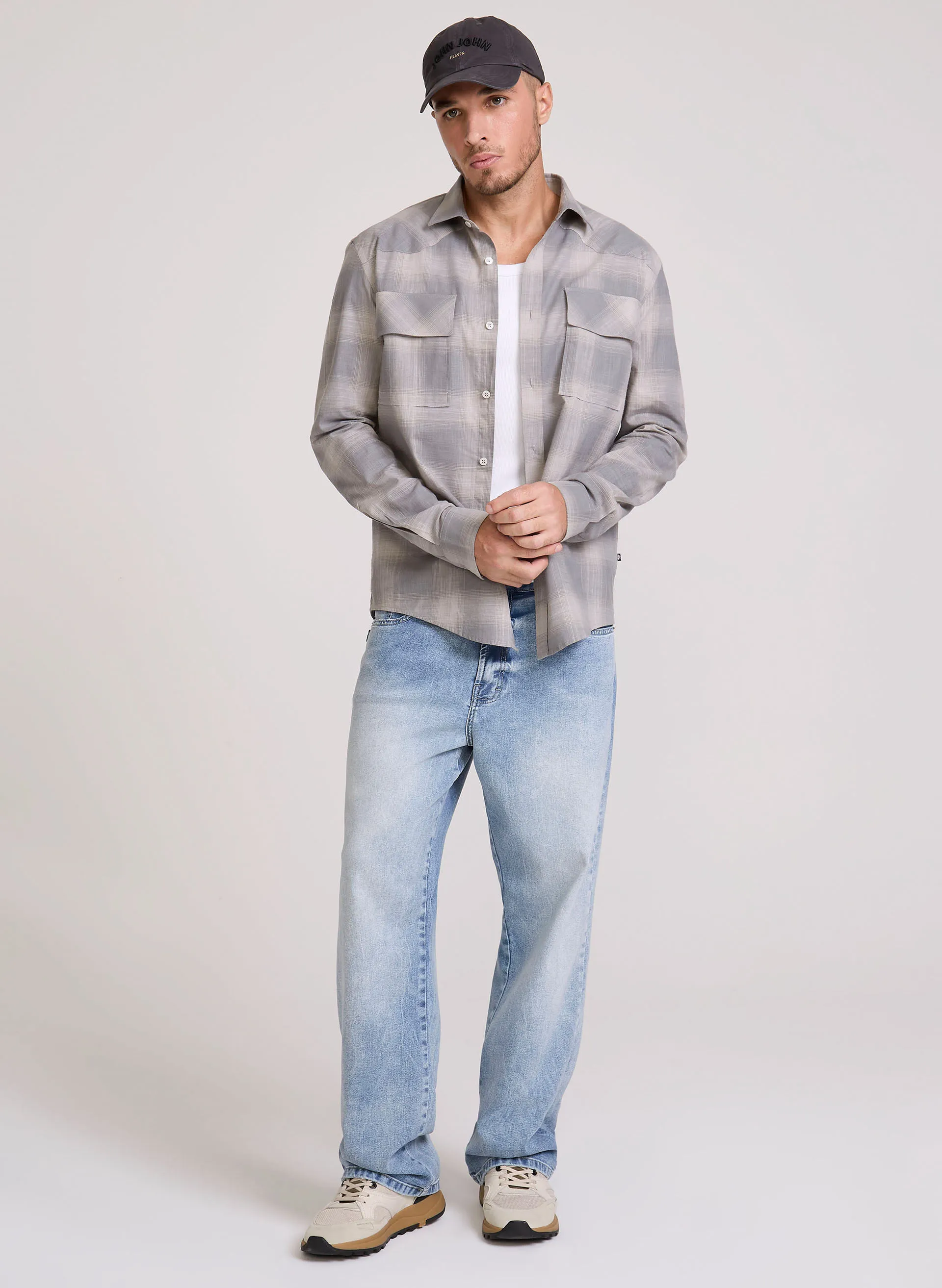 Calça Jeans Relaxed Fit Punta Cana John John Masculina