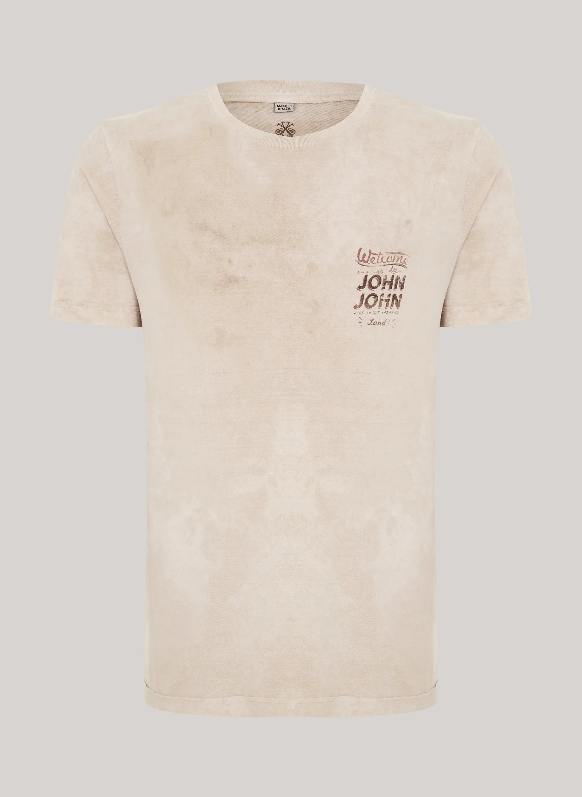 Camiseta Regular Fit Land John John Masculina