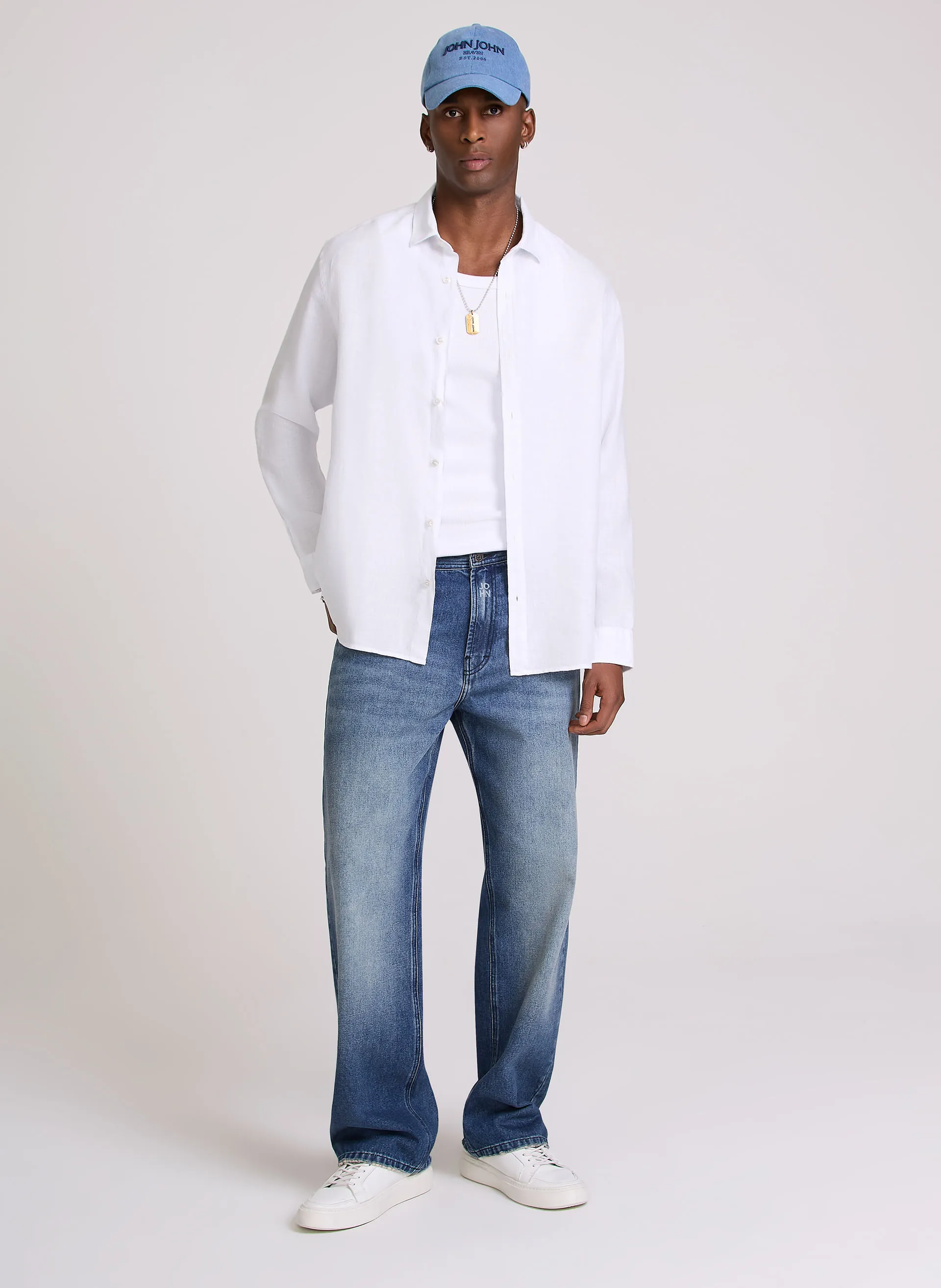 Calça Jeans Relaxed Fit Ventura John John Masculina