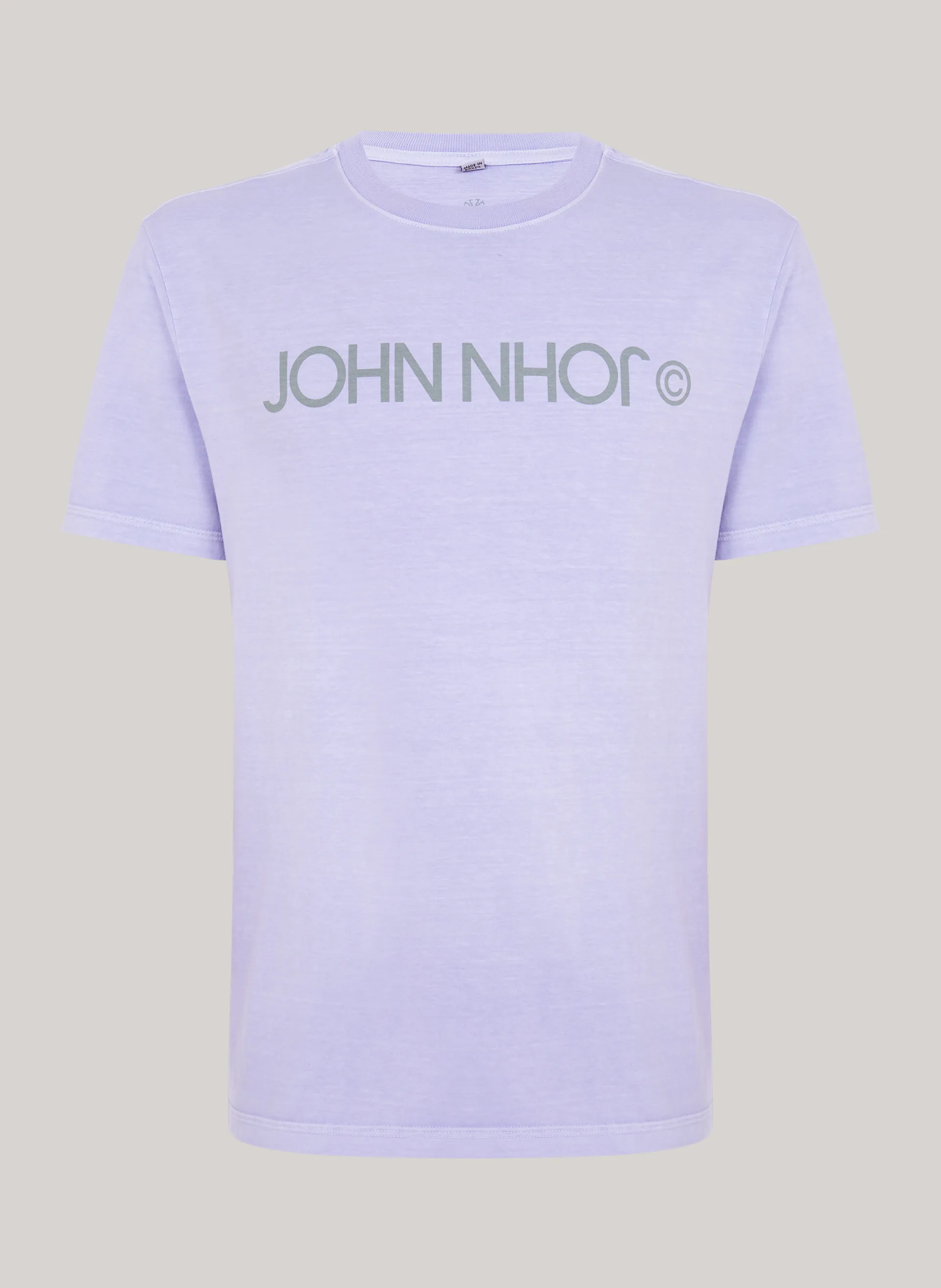 Camiseta Regular Fit Reverse Lilás John John Masculina
