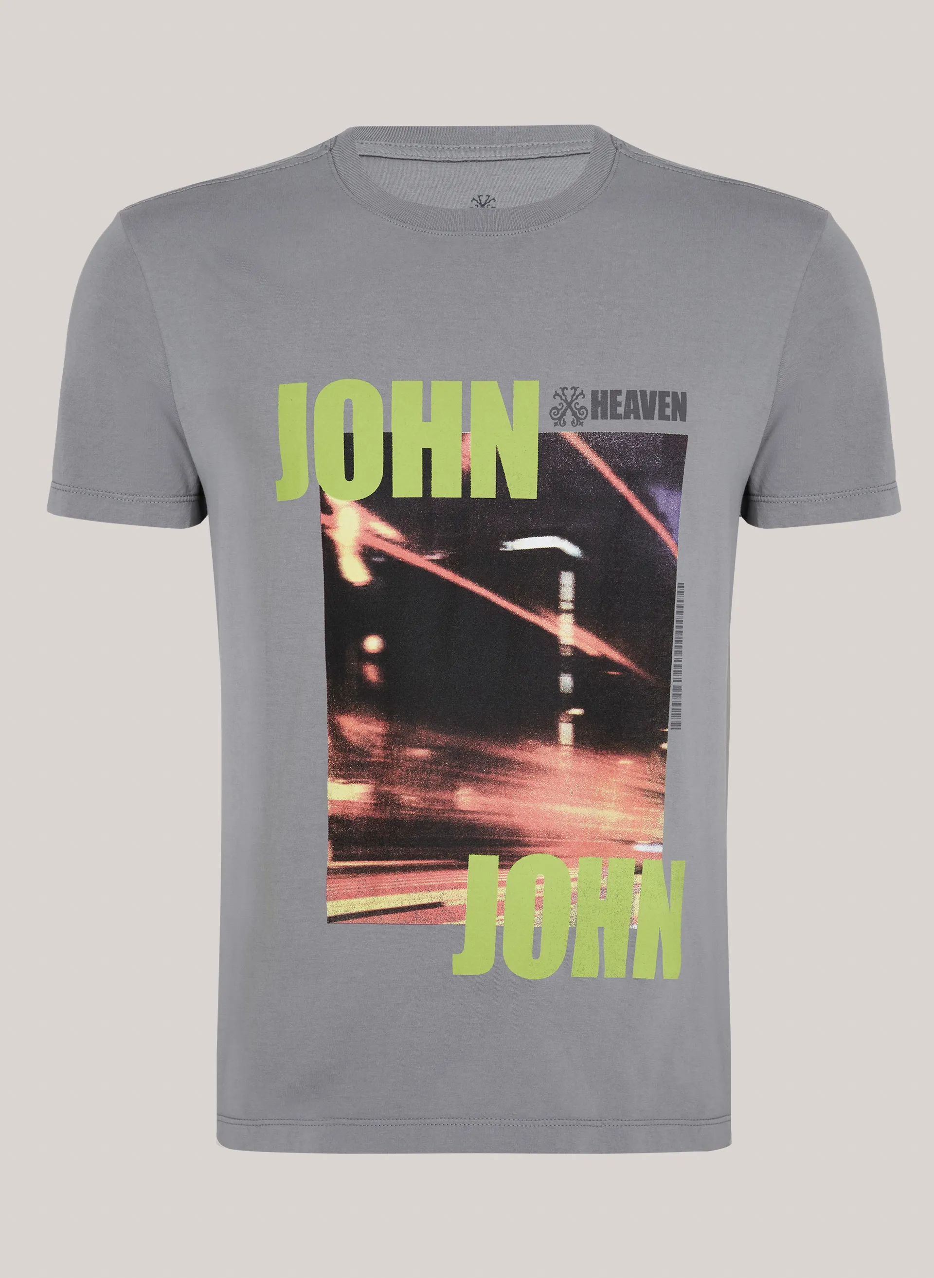 Camiseta Slim Fit Run John John Masculina