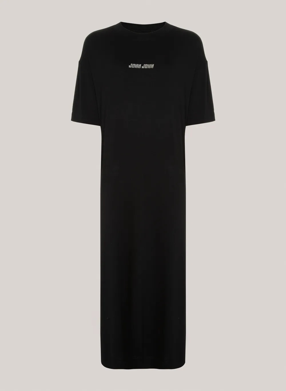 Vestido Amplo Visco Touch Black John John Feminino