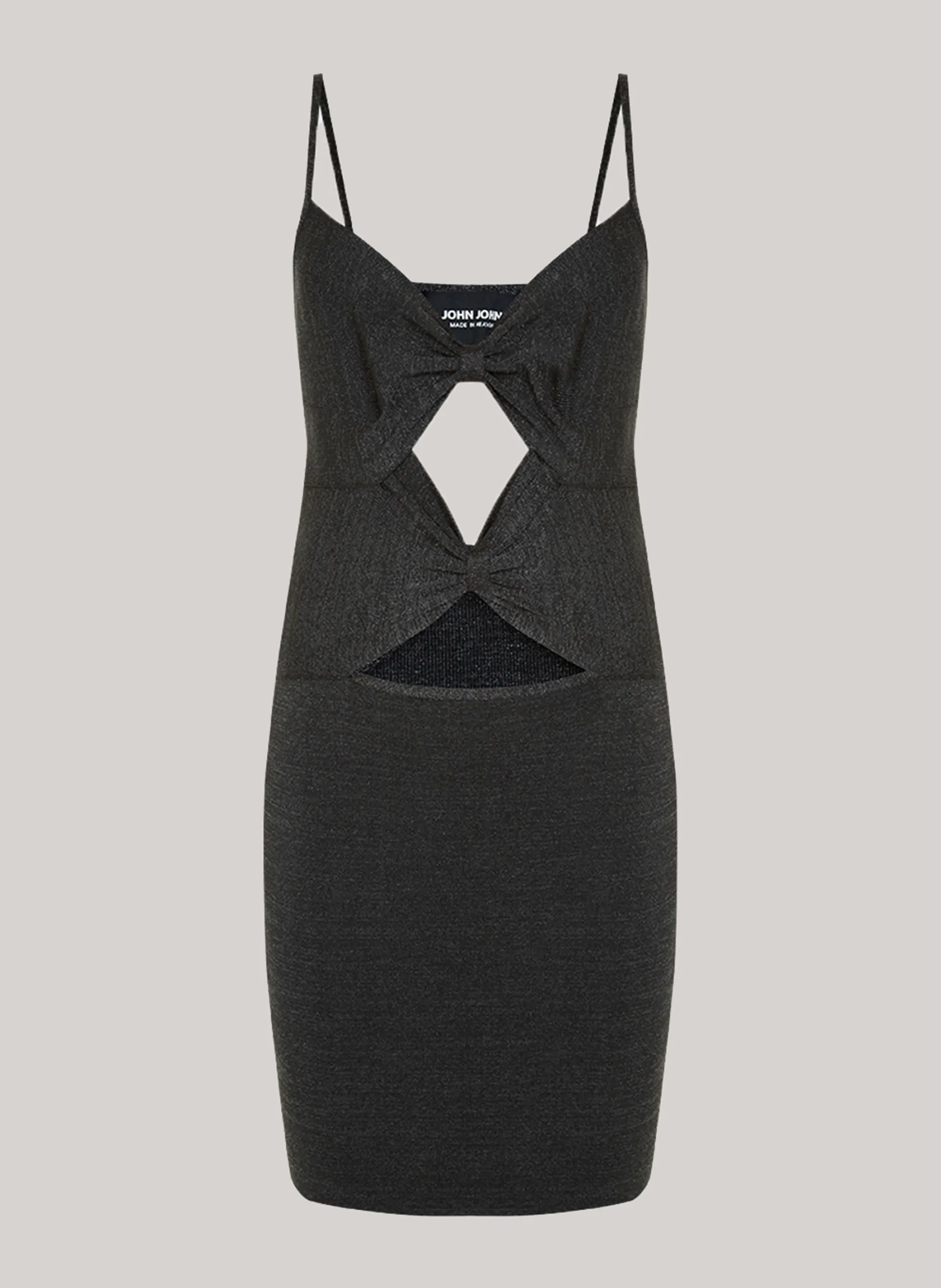 Vestido Justo Kinney Black John John Feminino