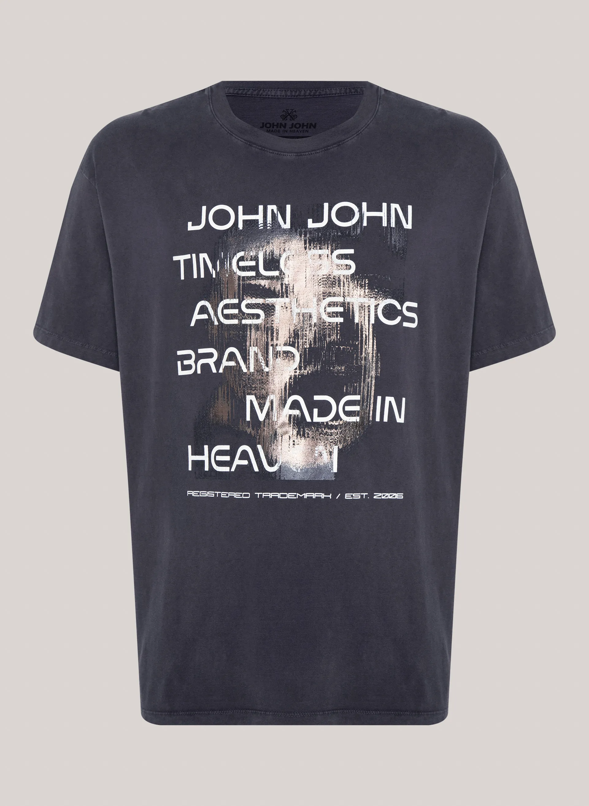 Camiseta Oversized Back To The Fut John John Masculina