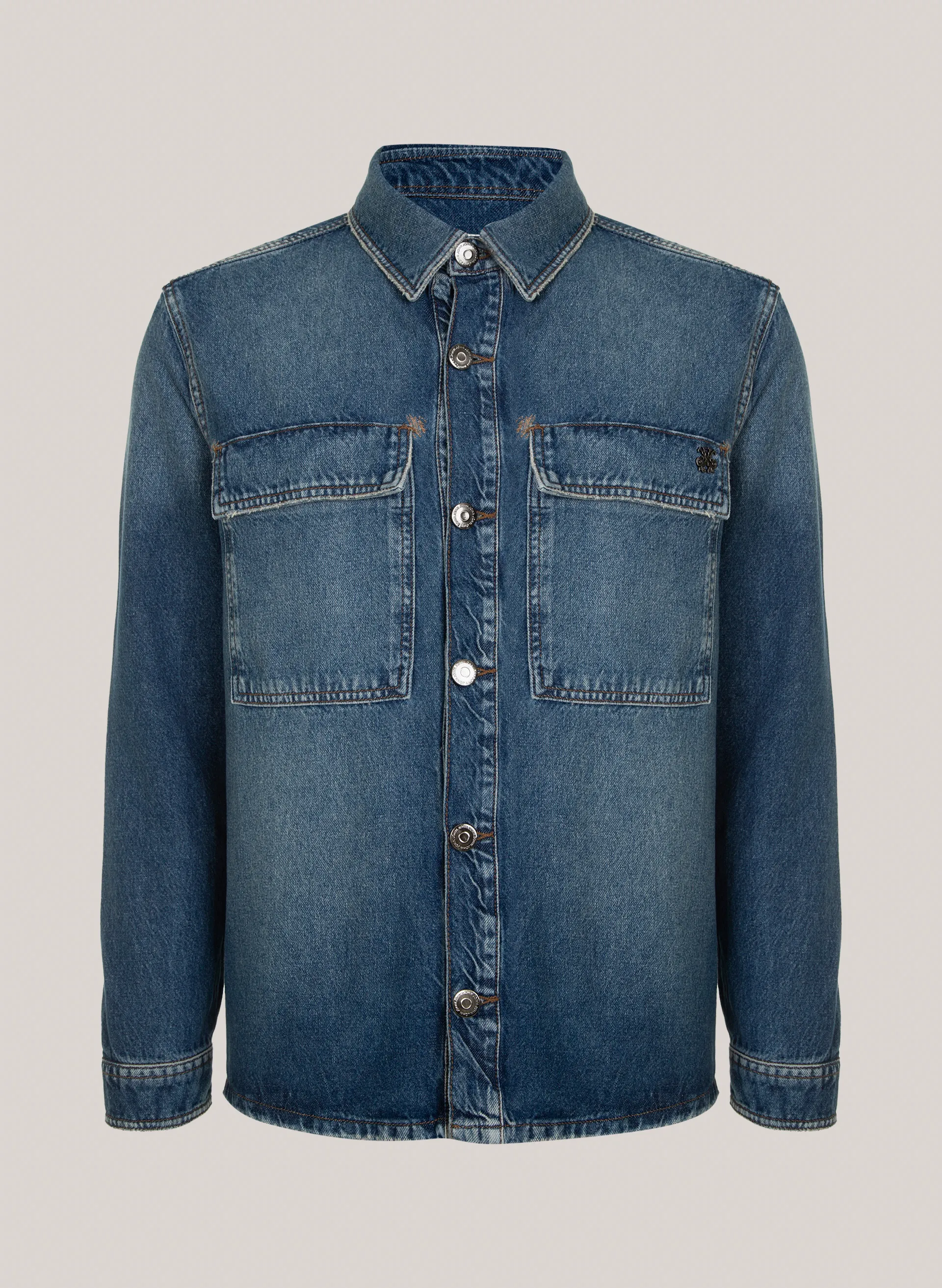 Overshirt Jeans Oversized Copenhagen John John Masculina