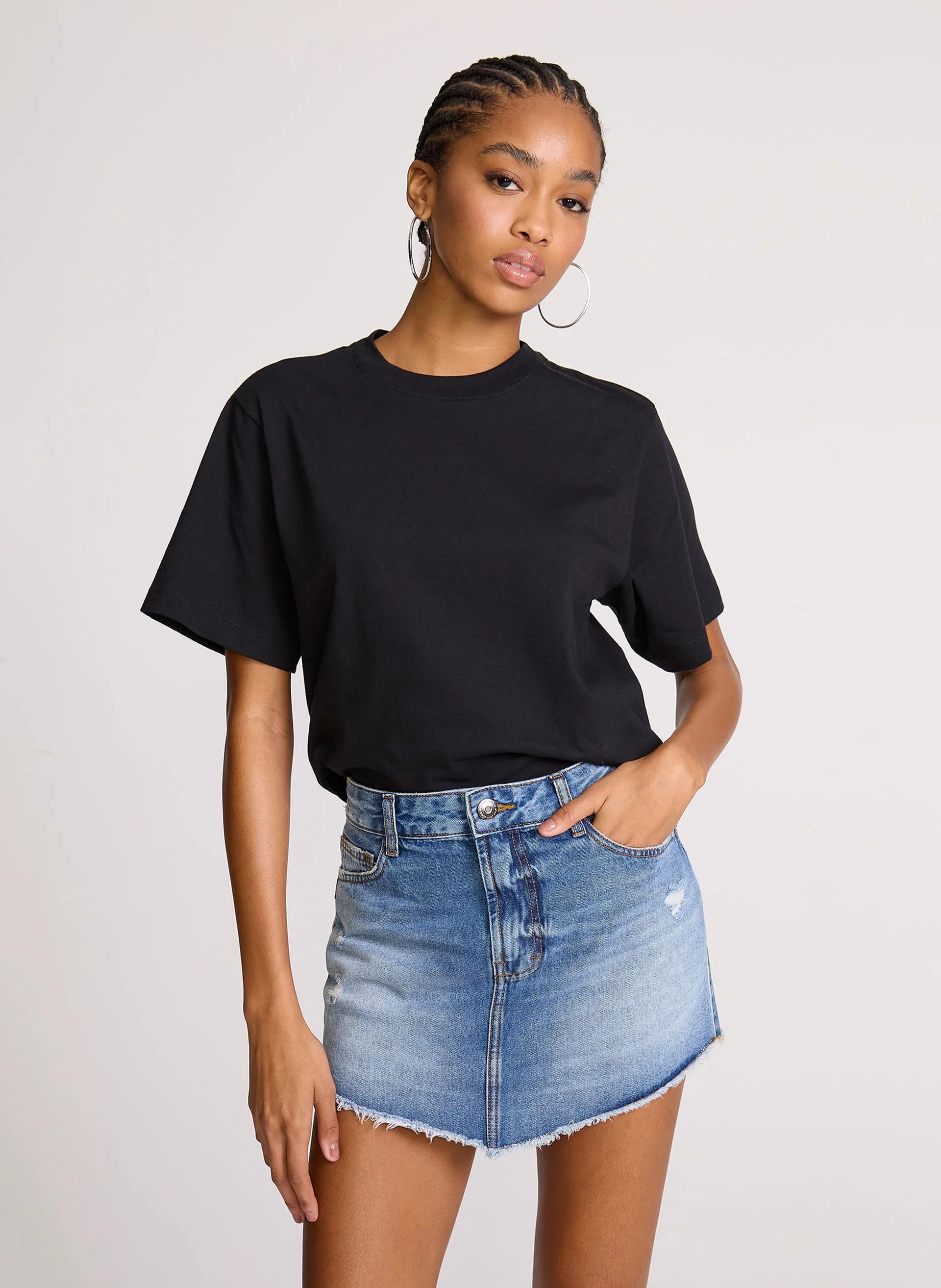 Body Amplo Janet Black John John Feminino