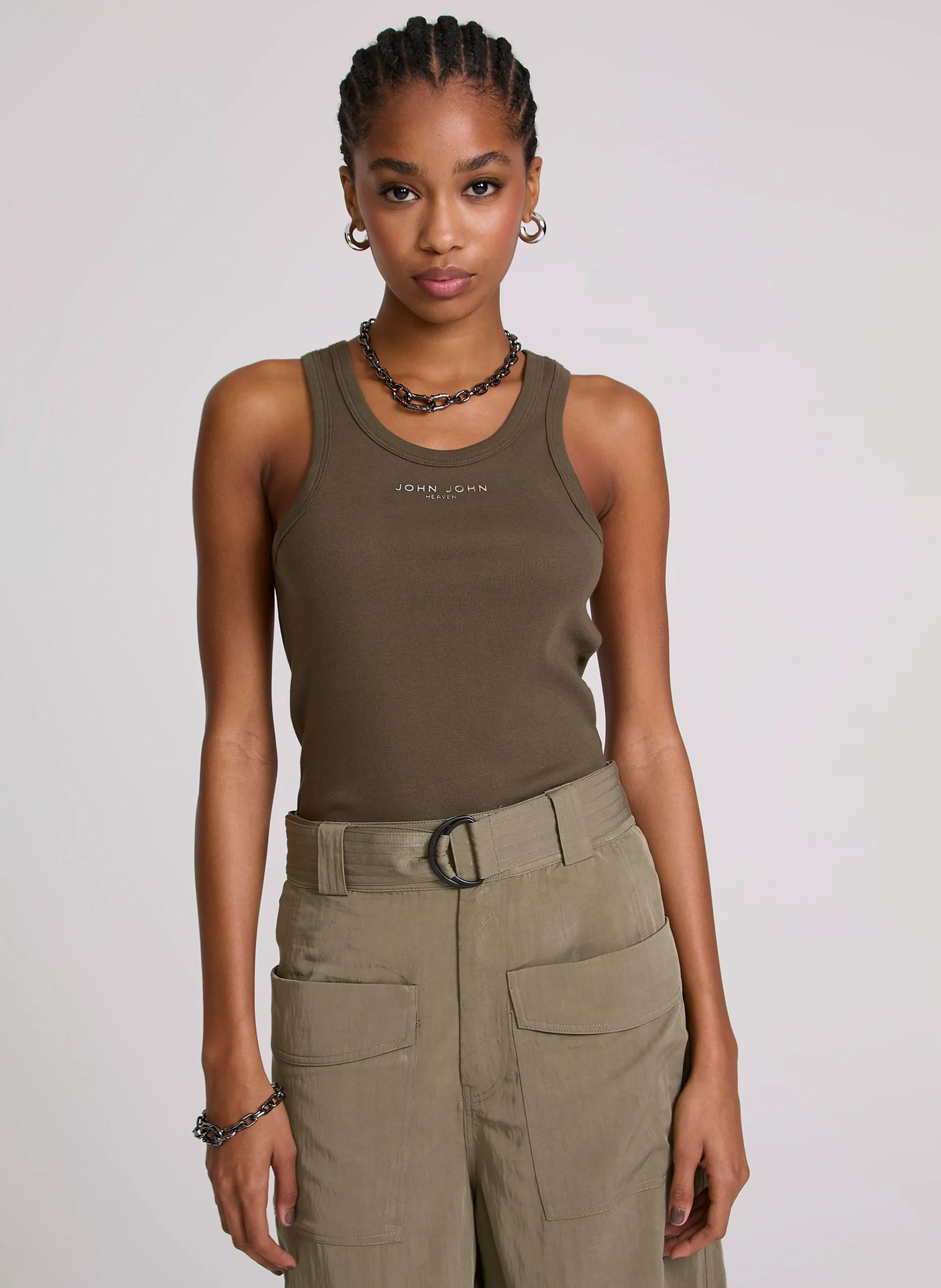 Regata Justa Metalic Verde John John Feminina