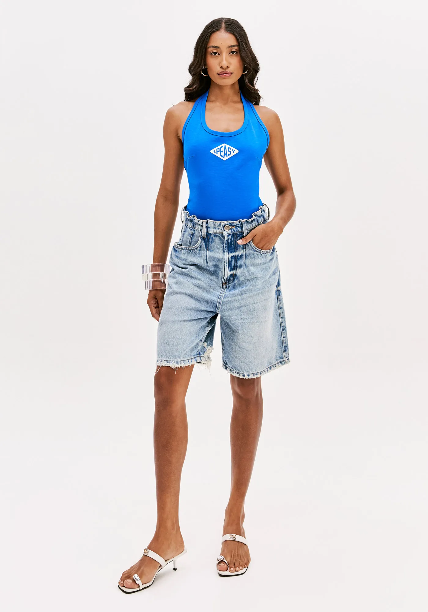 Blusa Frente Única Com Estampa