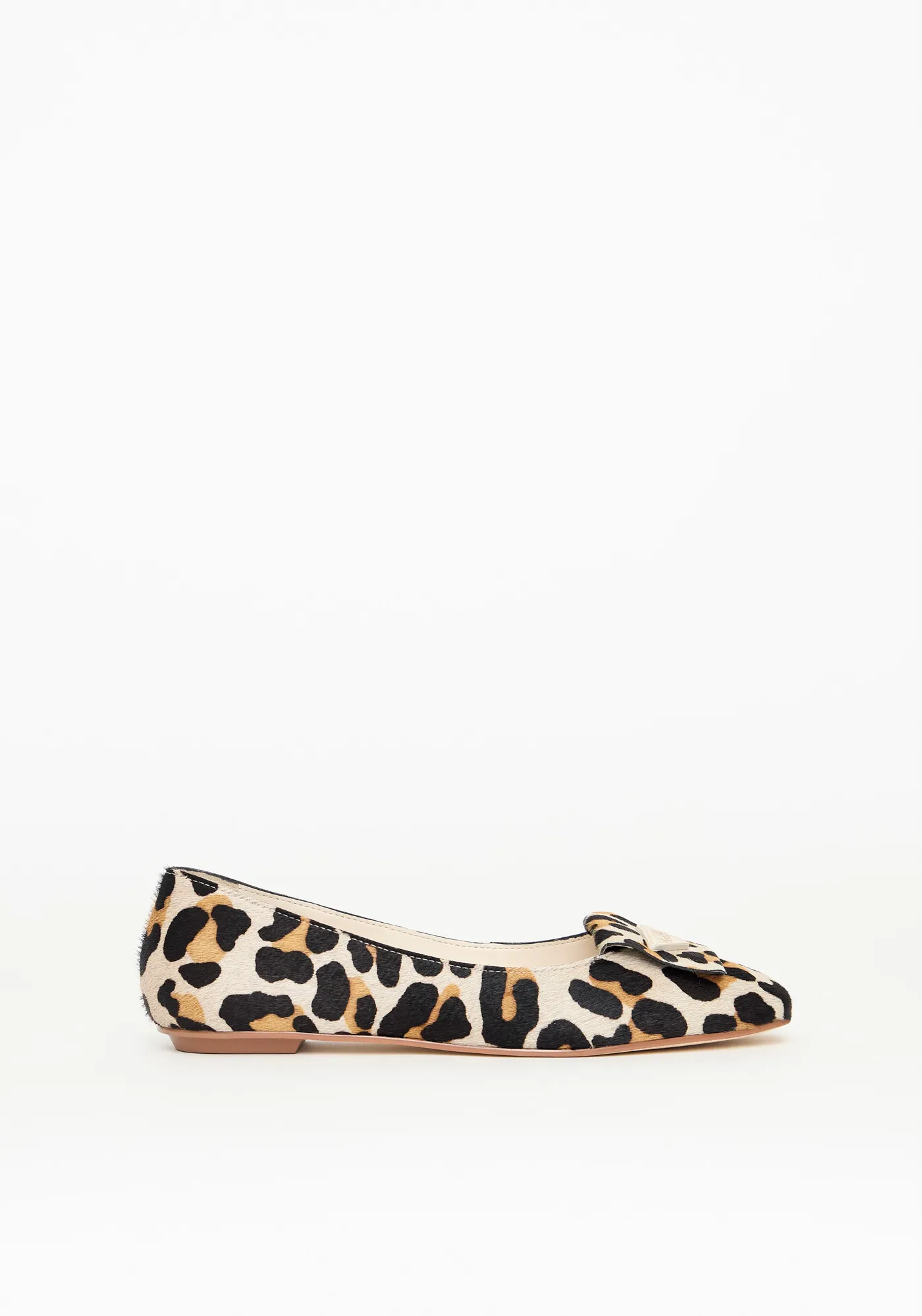Sapatilha Couro Animal Print