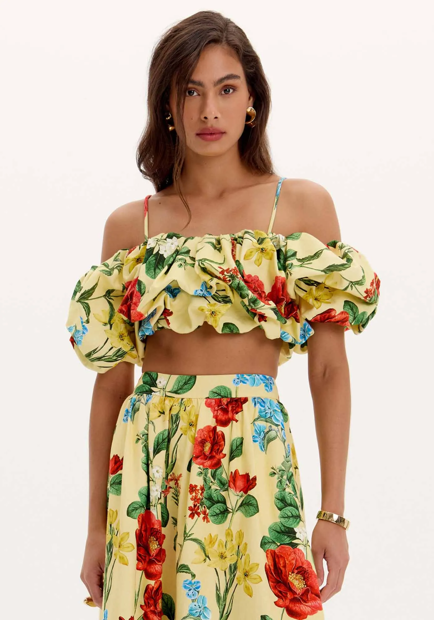 Top Ombro A Ombro Estampado