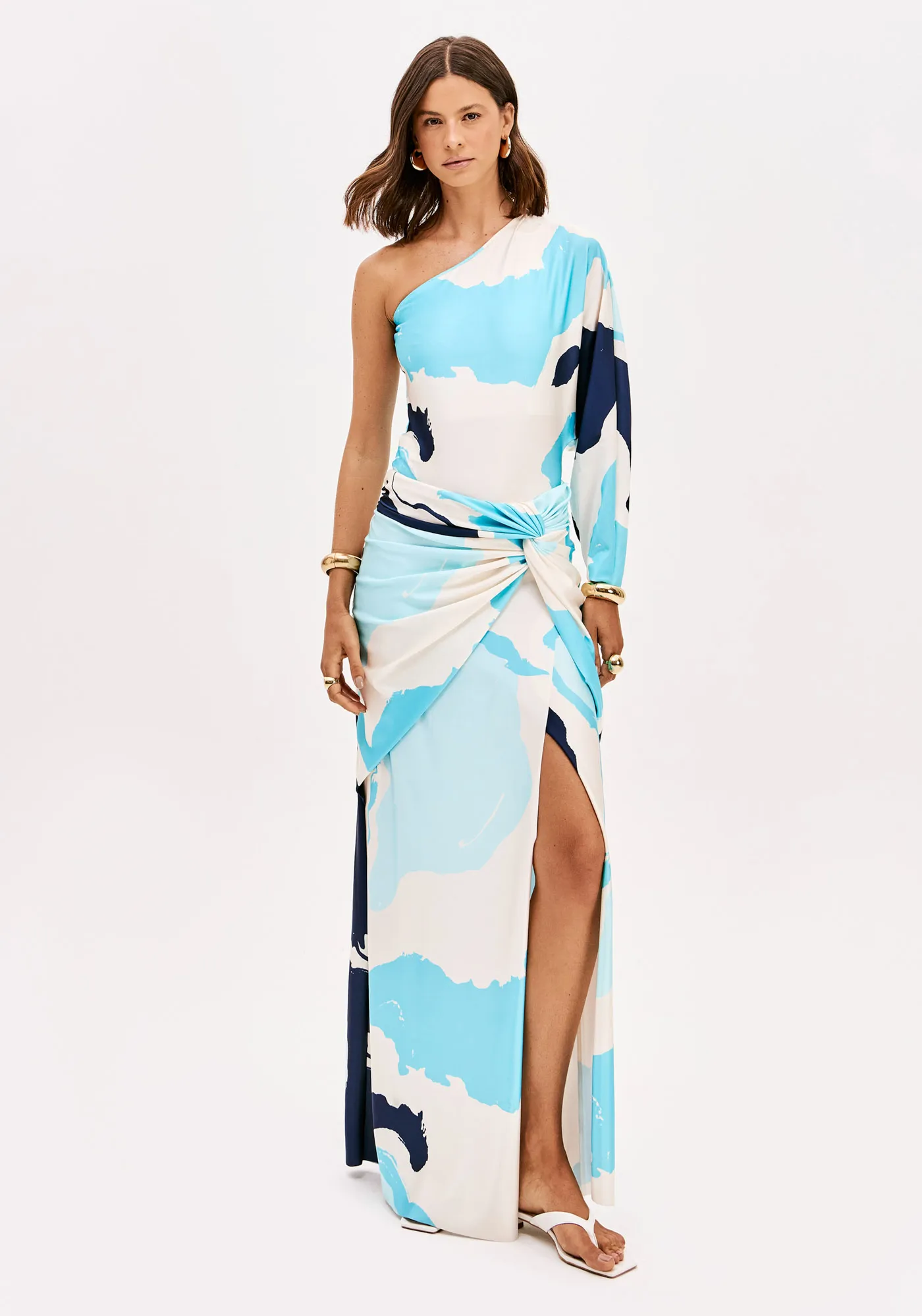 Body Ombro Único Estampado