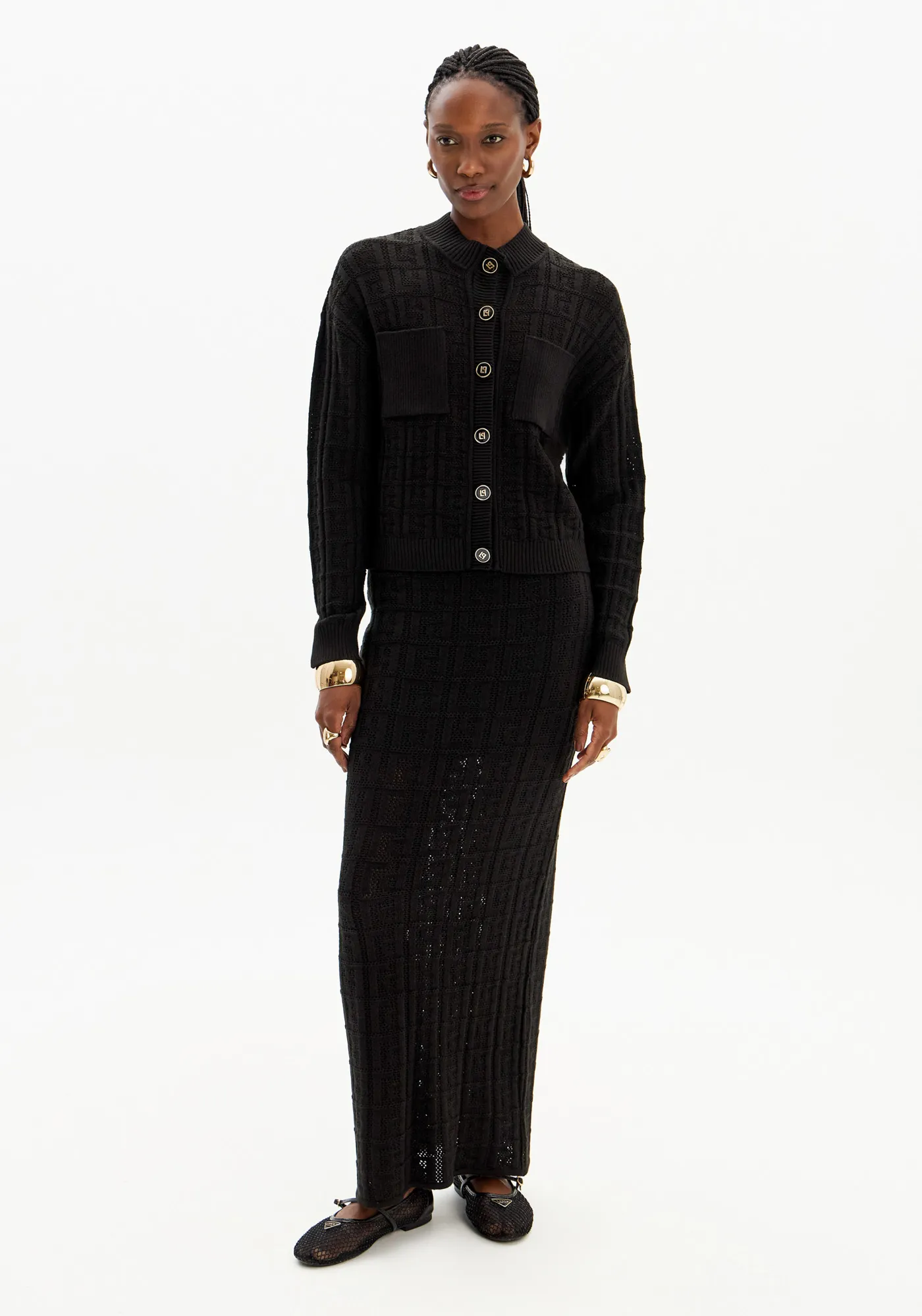 Saia Super Midi Tricot Signature