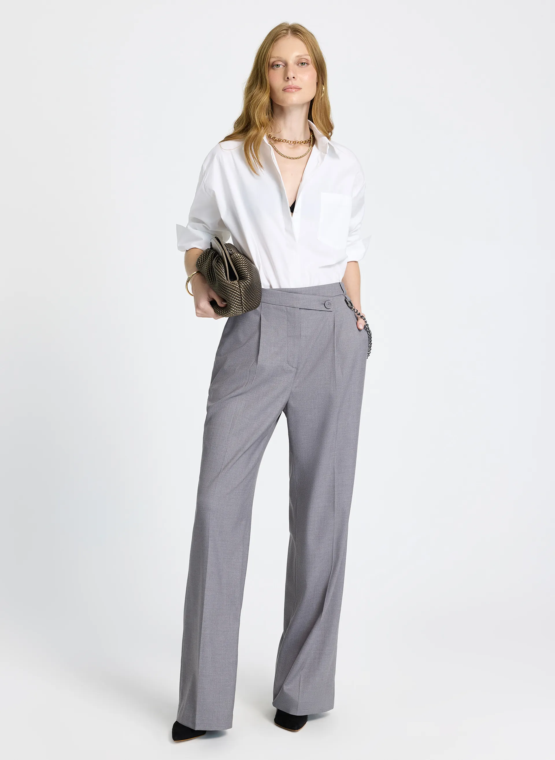 Calça Le Lis Lica Alfaiataria Feminina