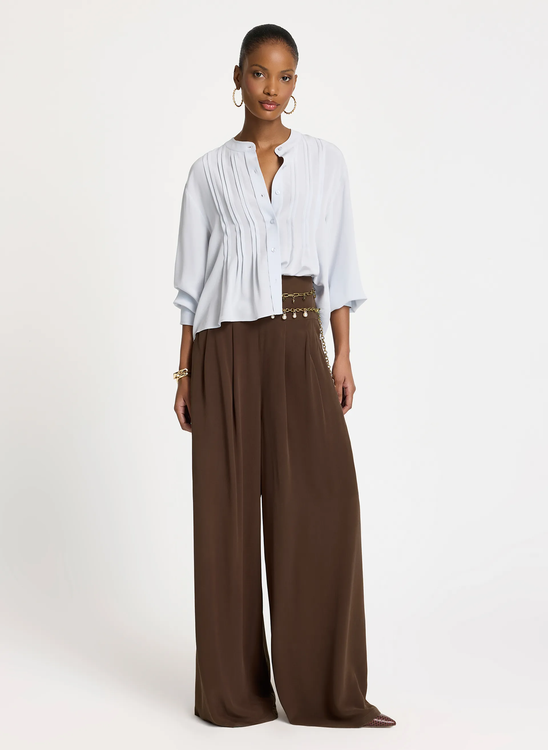 Calça Le Lis Suzy Seda Feminina