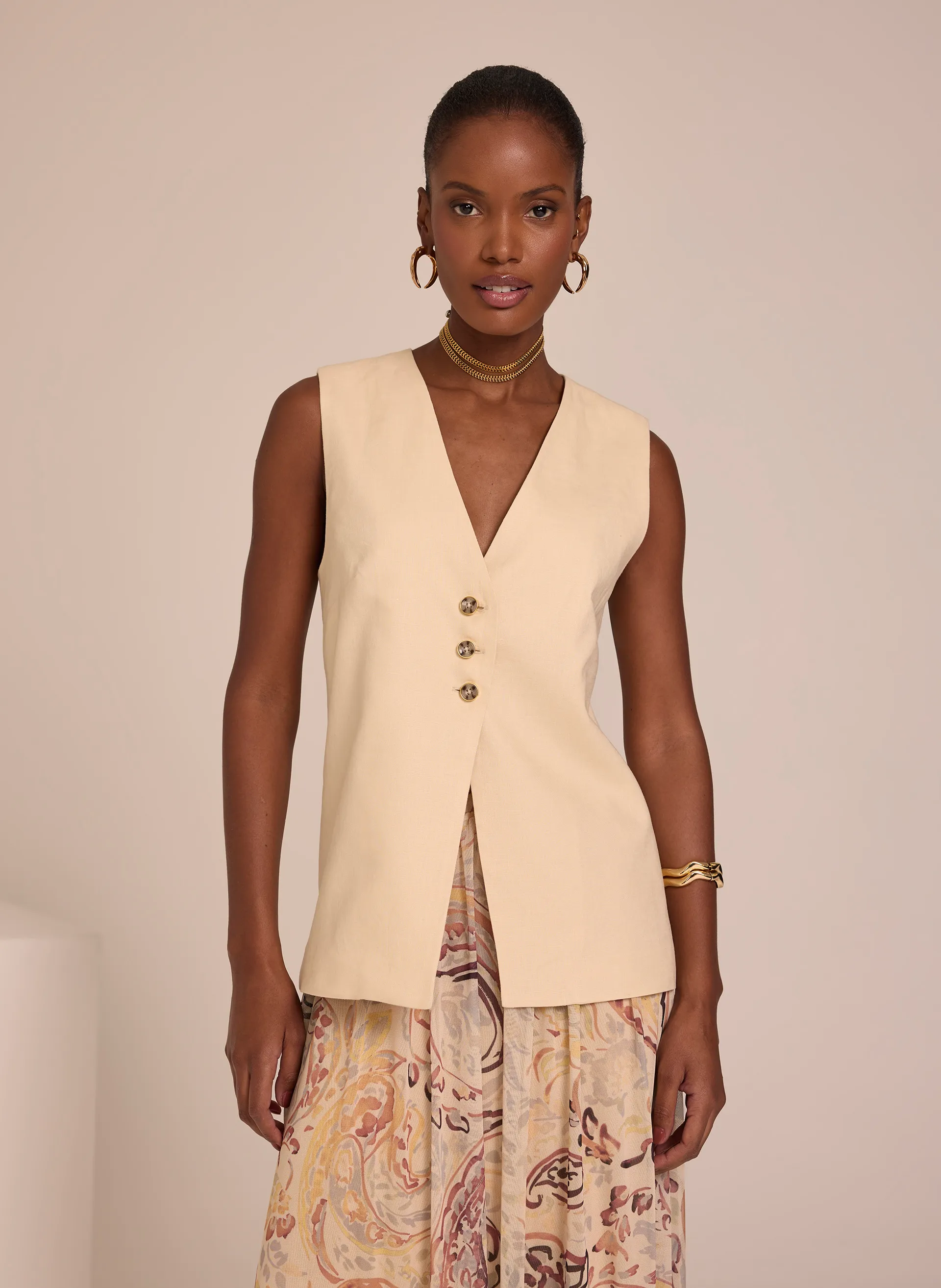 Colete Le Lis Vitória Alfaiataria Feminino