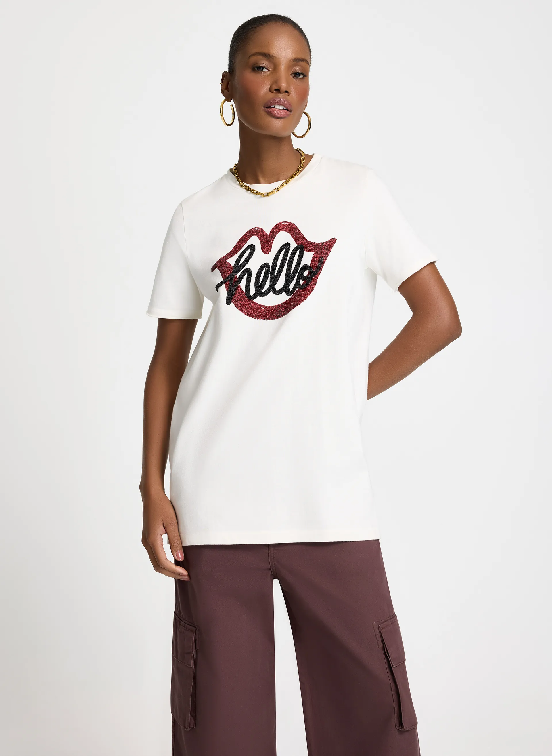 Blusa Le Lis Belinha Bisou Feminina
