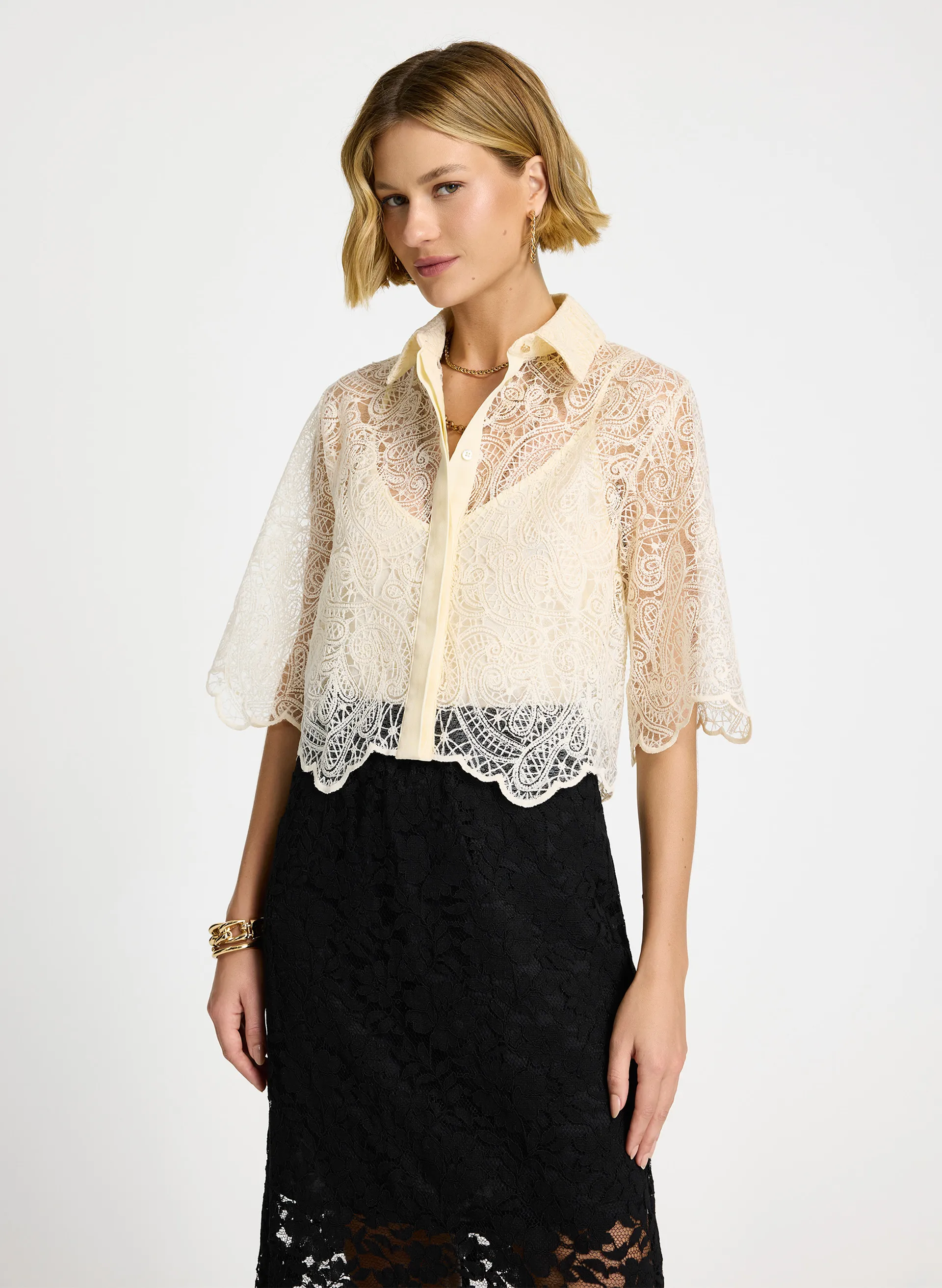 Camisa Le Lis Iasmin Feminina