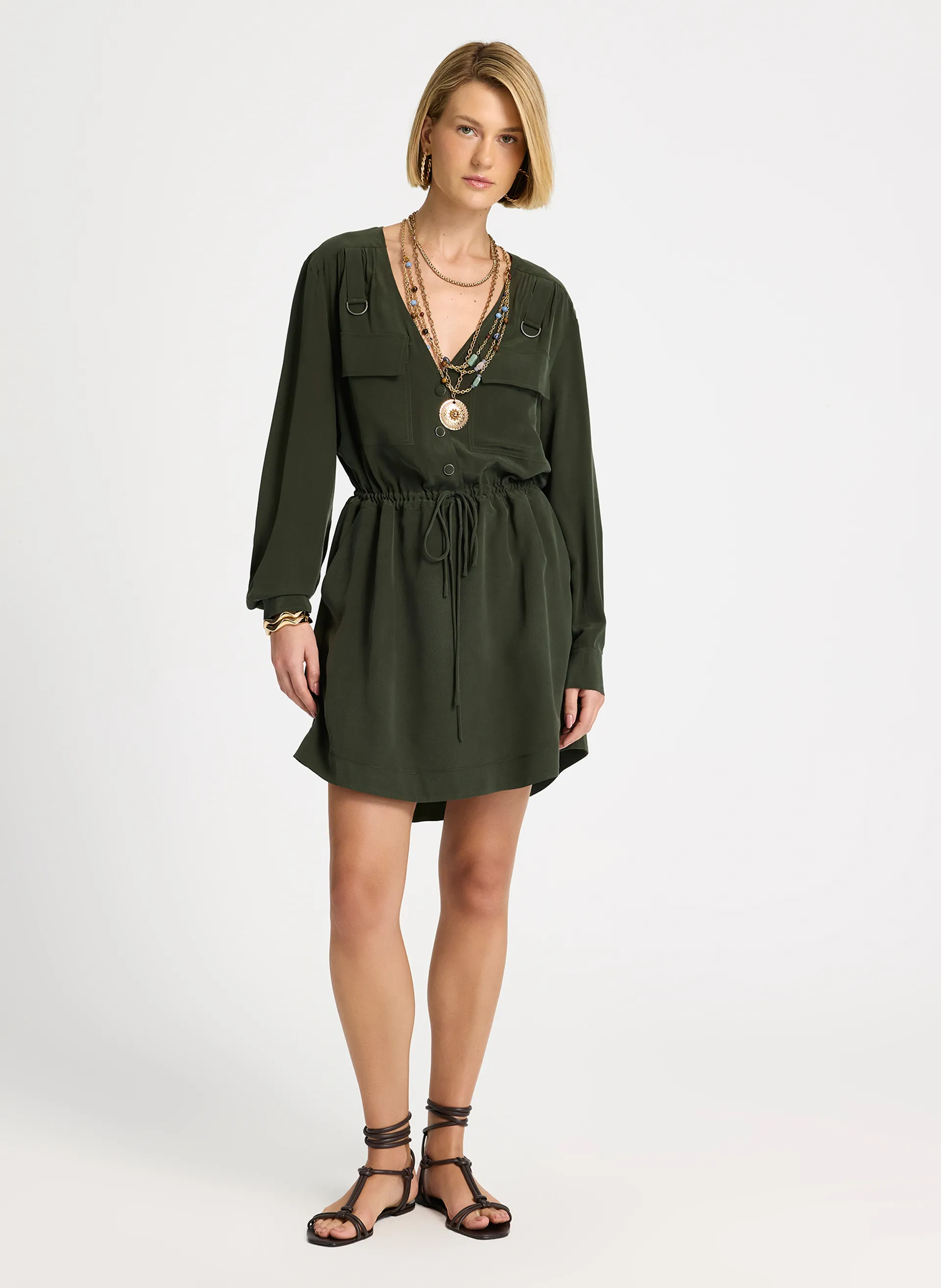 Vestido Le Lis Eleonora Seda Feminino