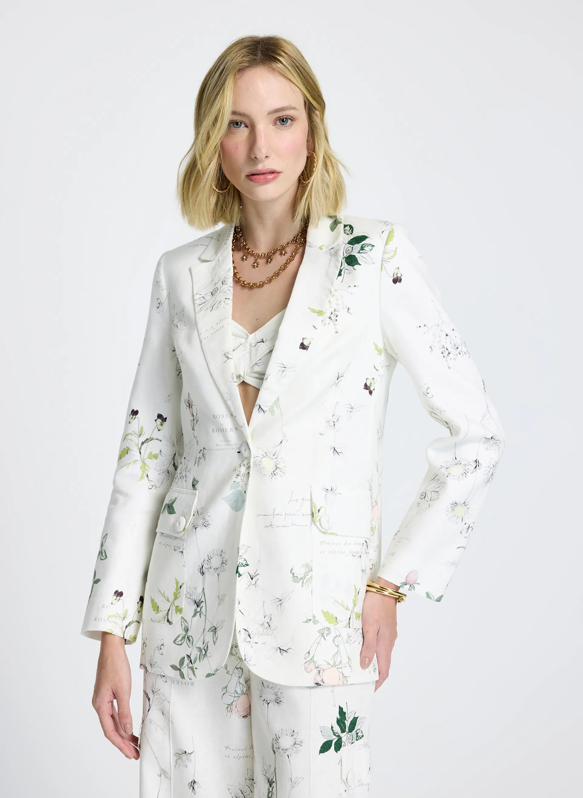 Blazer Le Lis Isis Alfaiataria Feminina