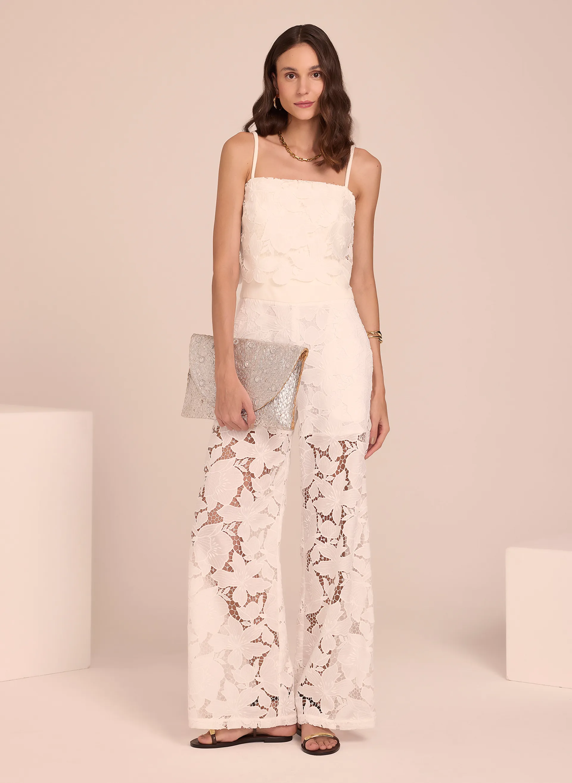 Macacão Le Lis Mel II Feminino