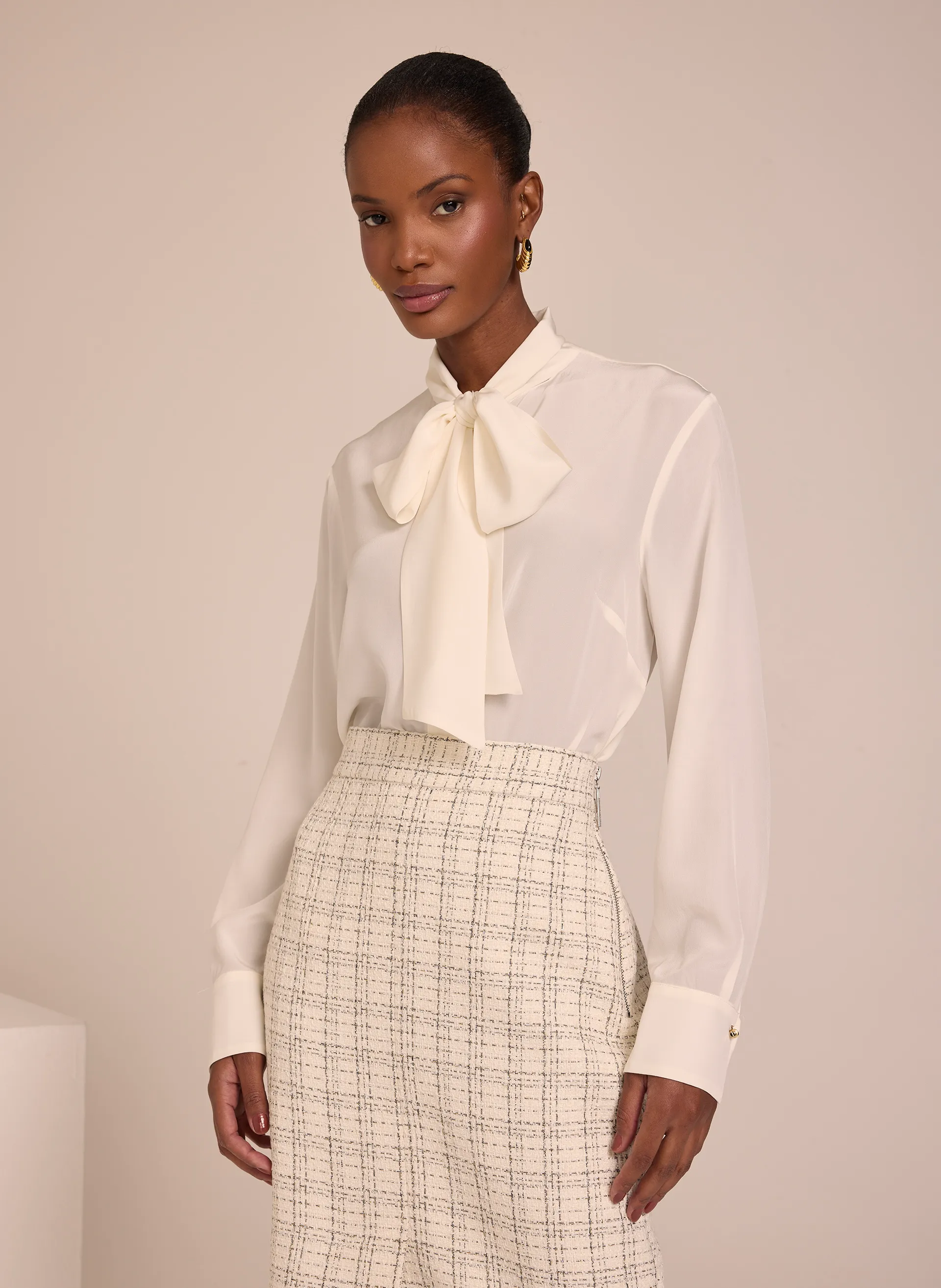 Camisa Le Lis Anita Seda Feminina