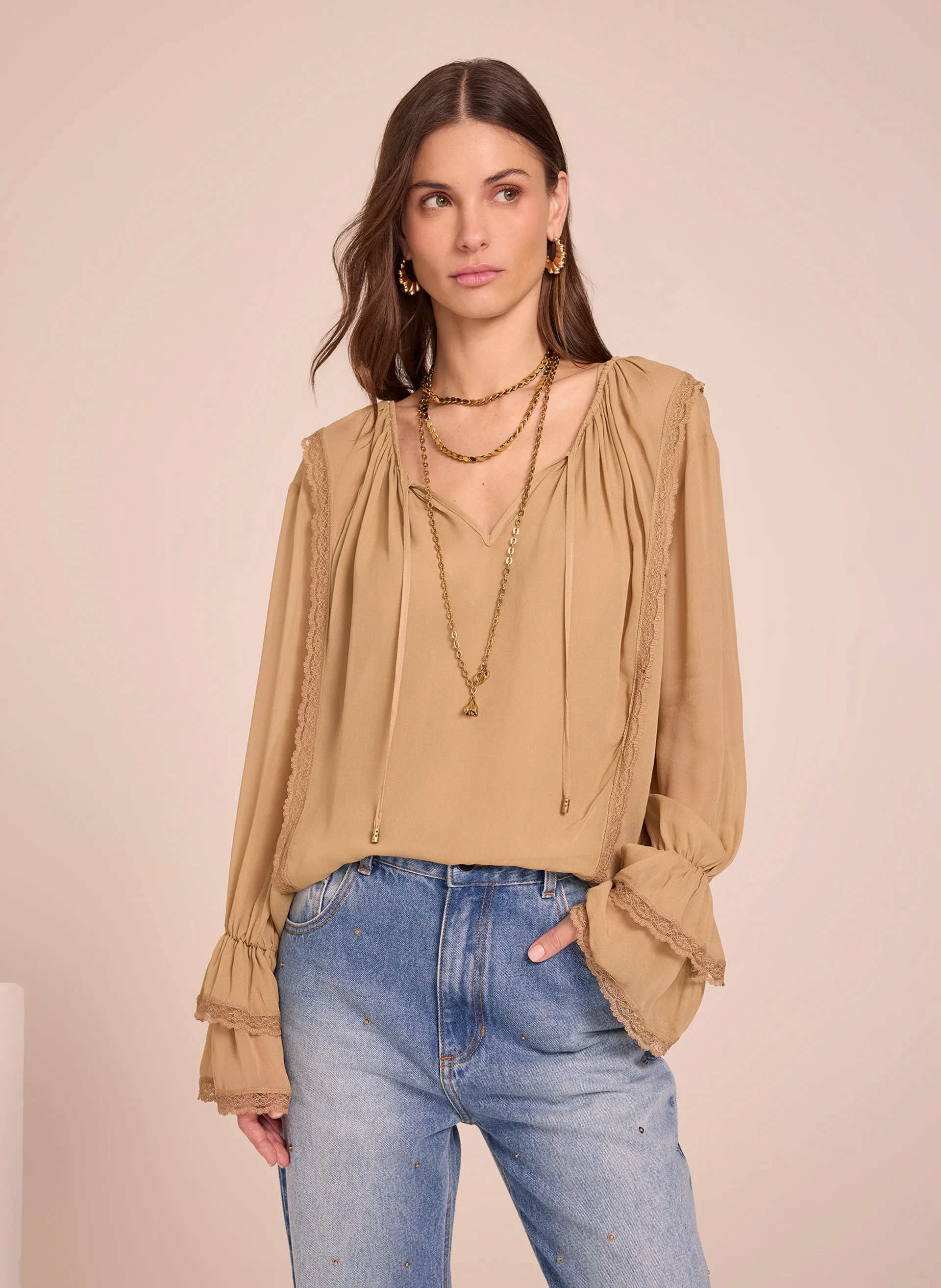 Blusa Le Lis Florence Feminina