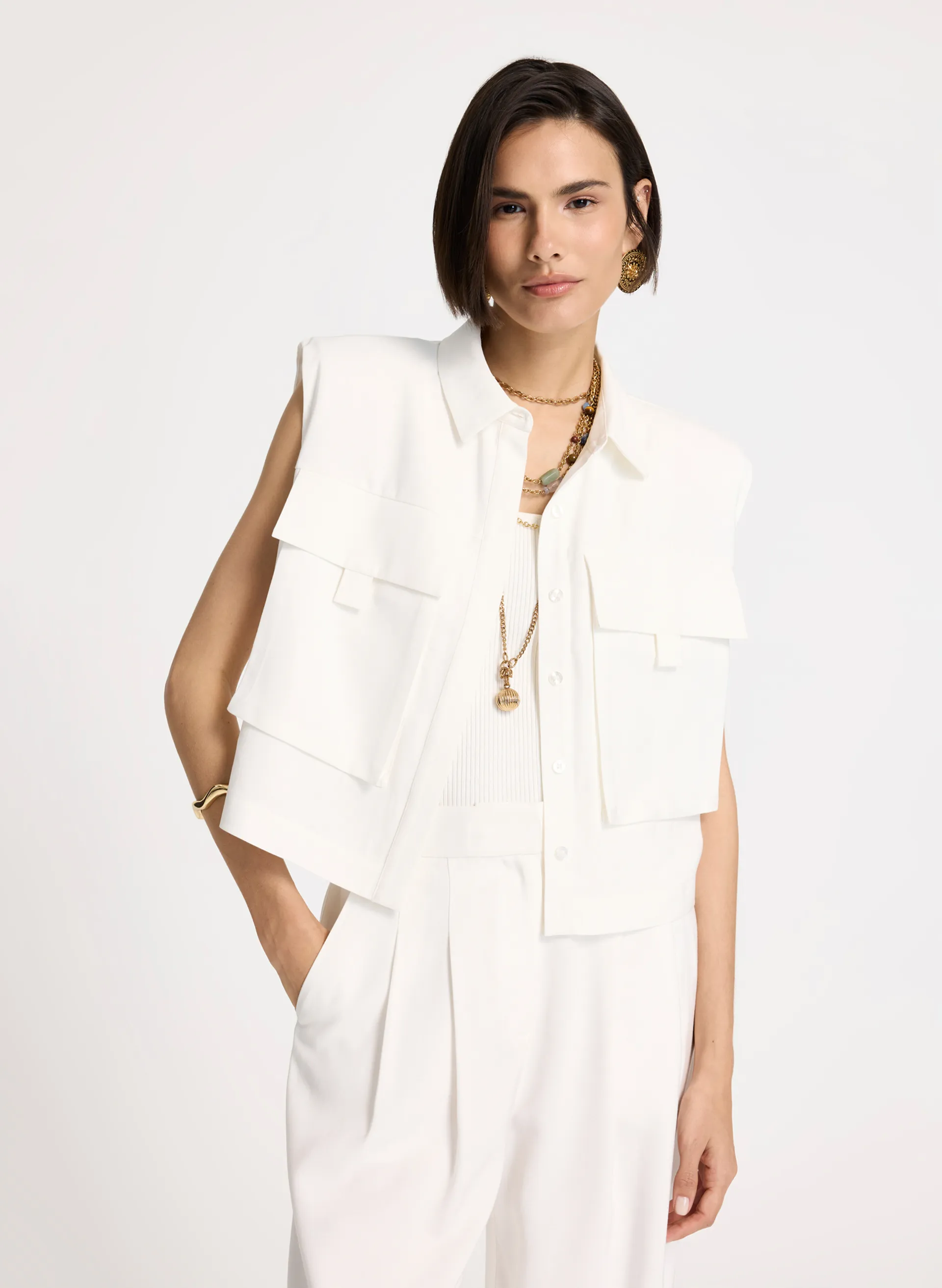 Colete Le Lis Pat Feminino