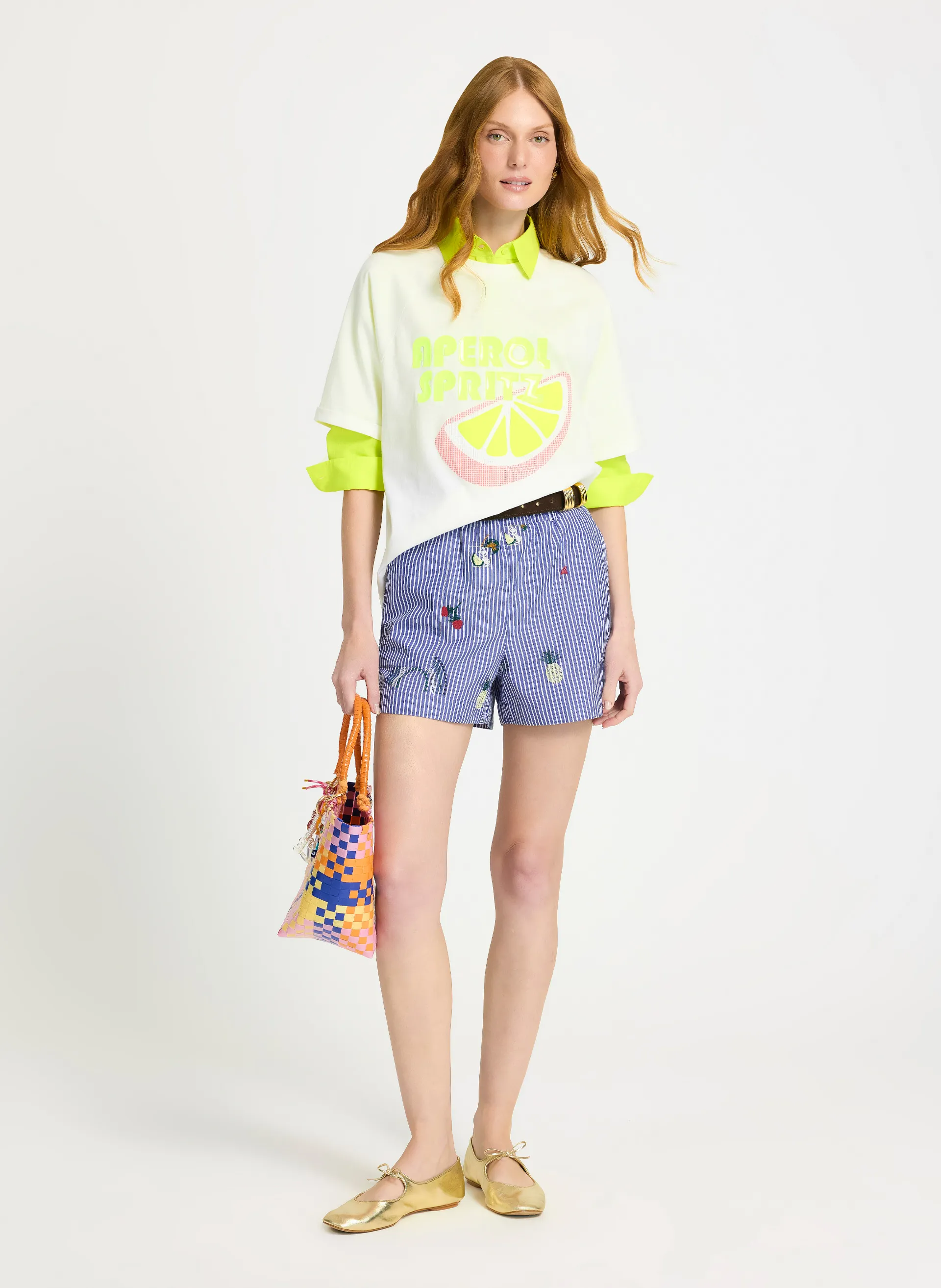 Shorts Le Lis Teca Feminino