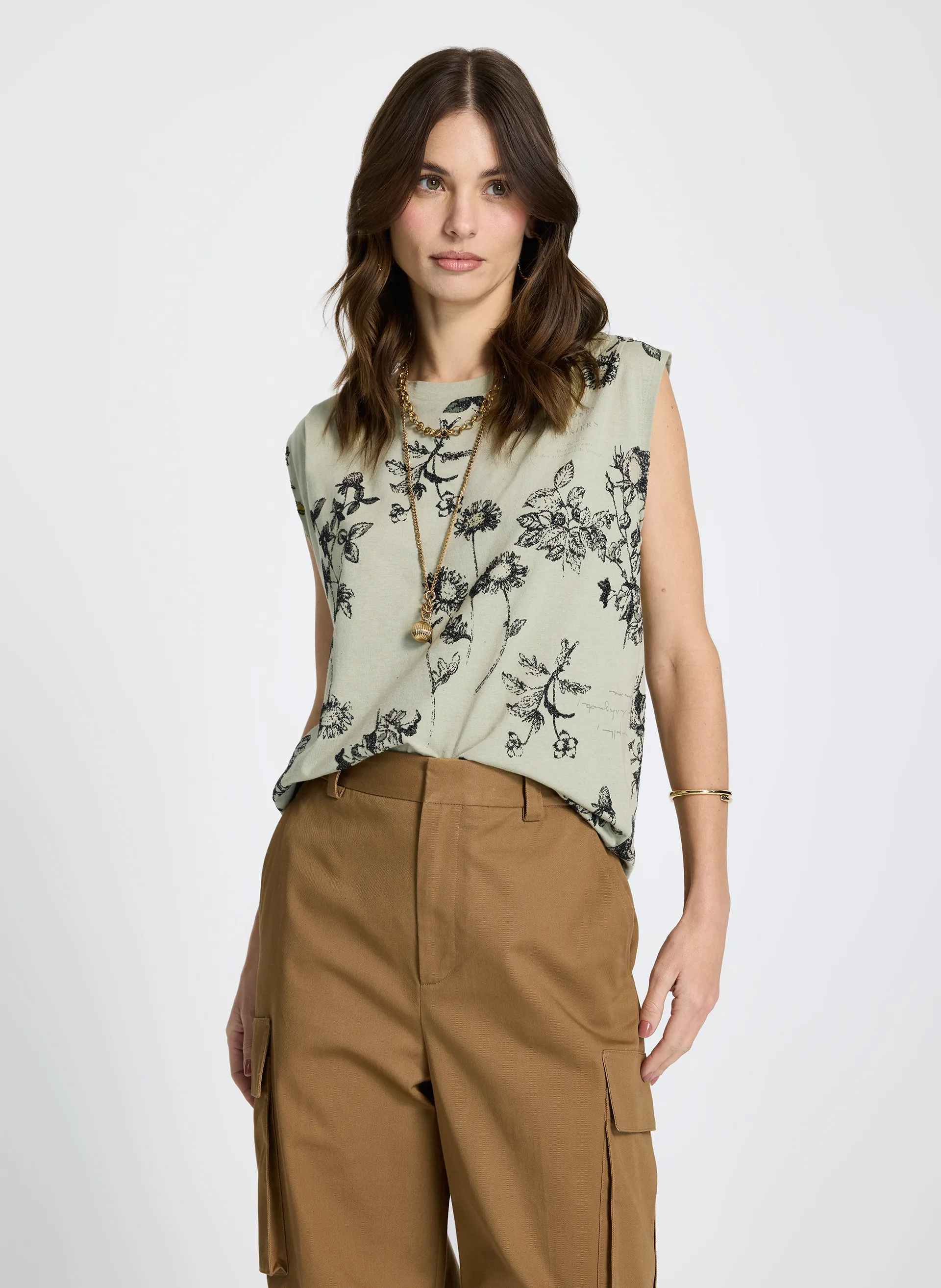 Blusa Le Lis Jolie Jardim Feminina