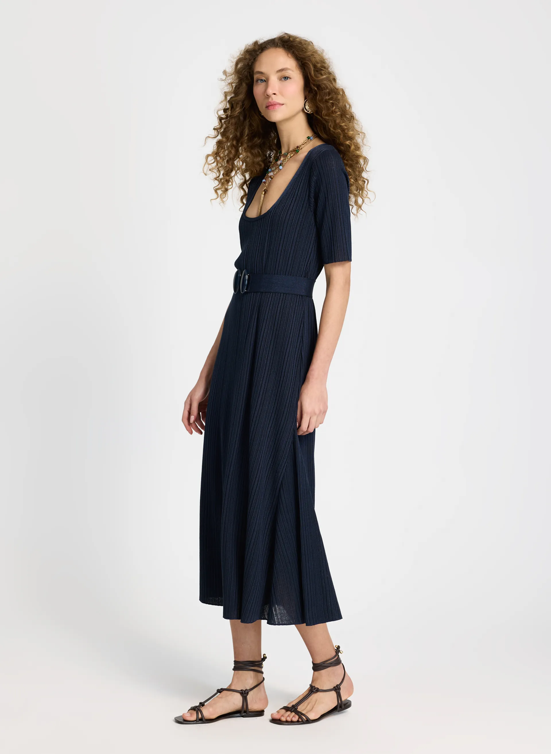 Vestido Le Lis Margarete Tricot Feminino