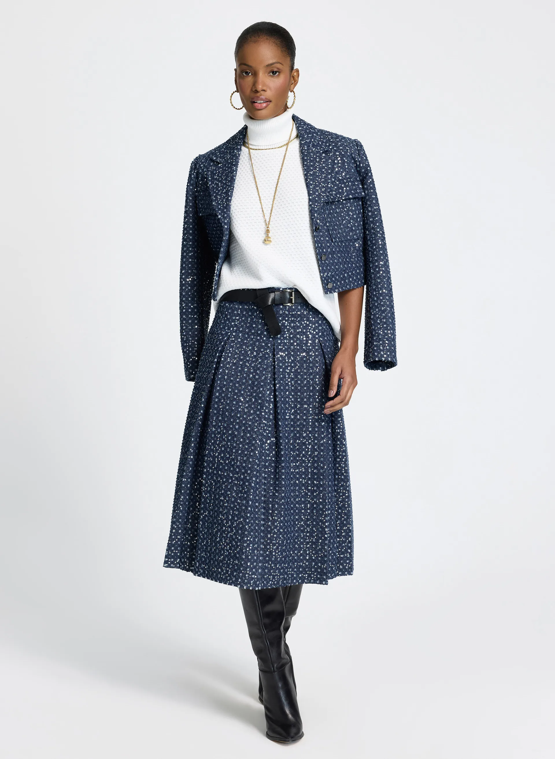 Saia Le Lis Ananda Alfaiataria Feminina