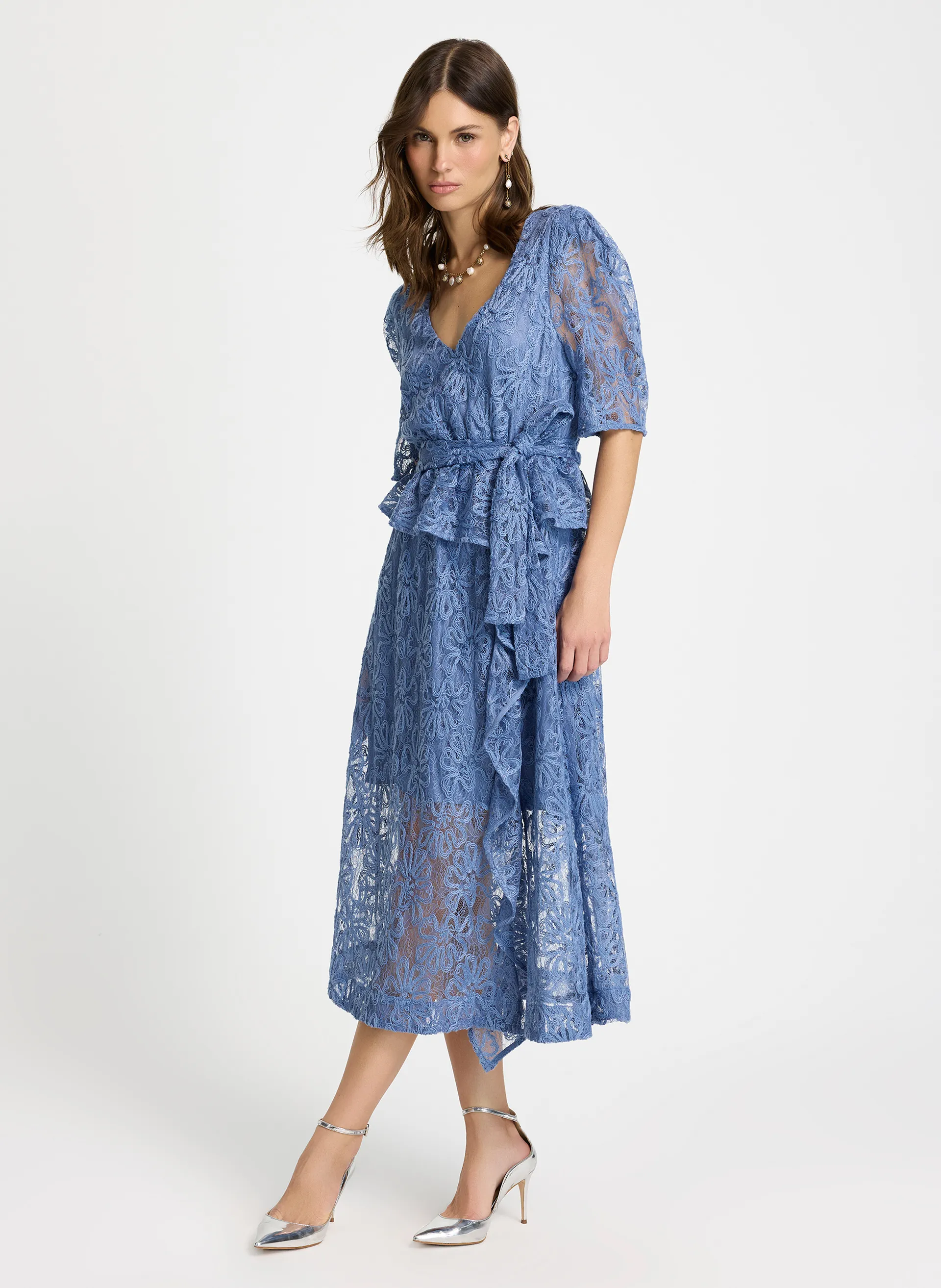 Vestido Le Lis Tina Midi Feminino