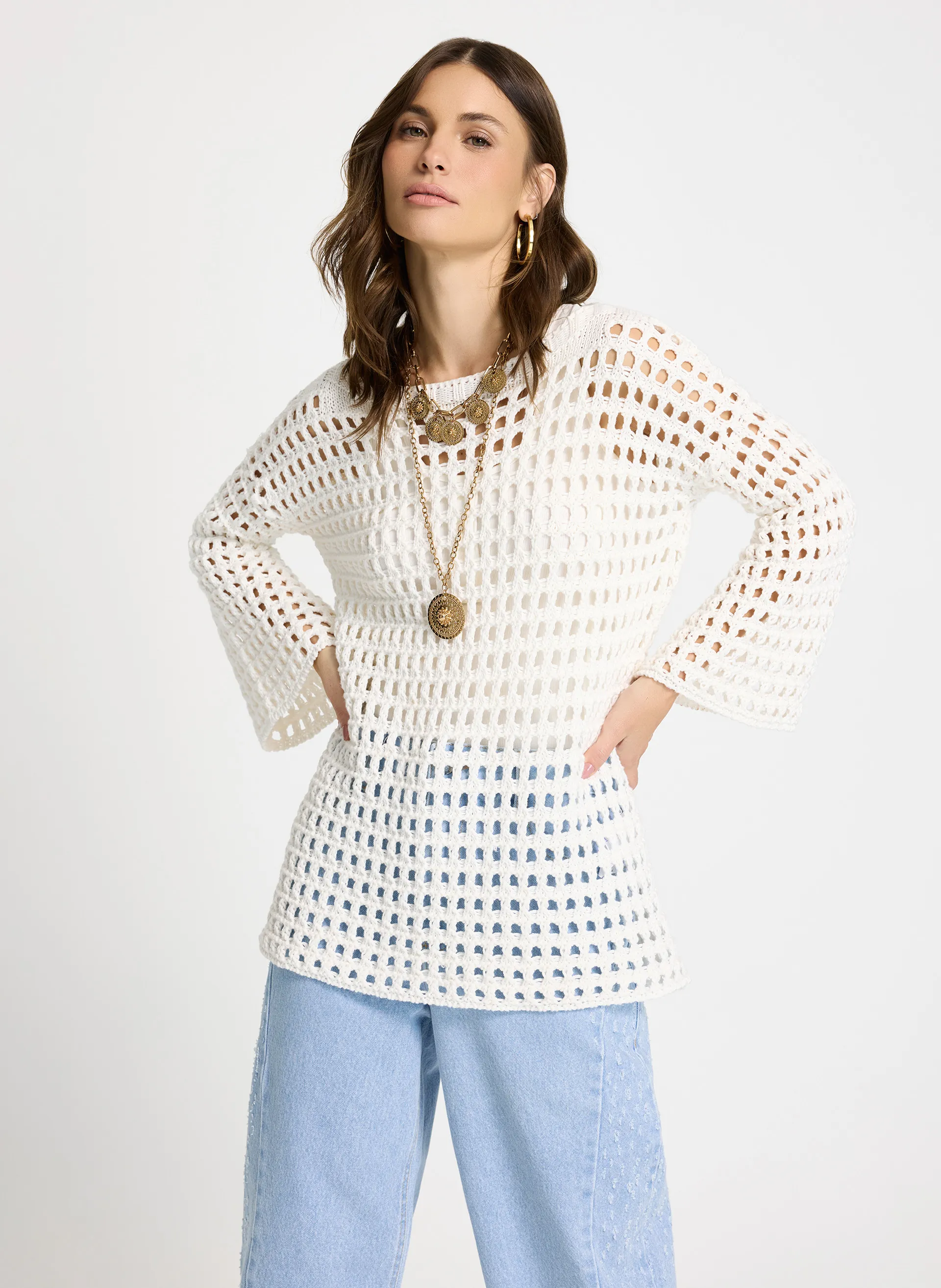 Blusa Le Lis Lela Tricot Feminina