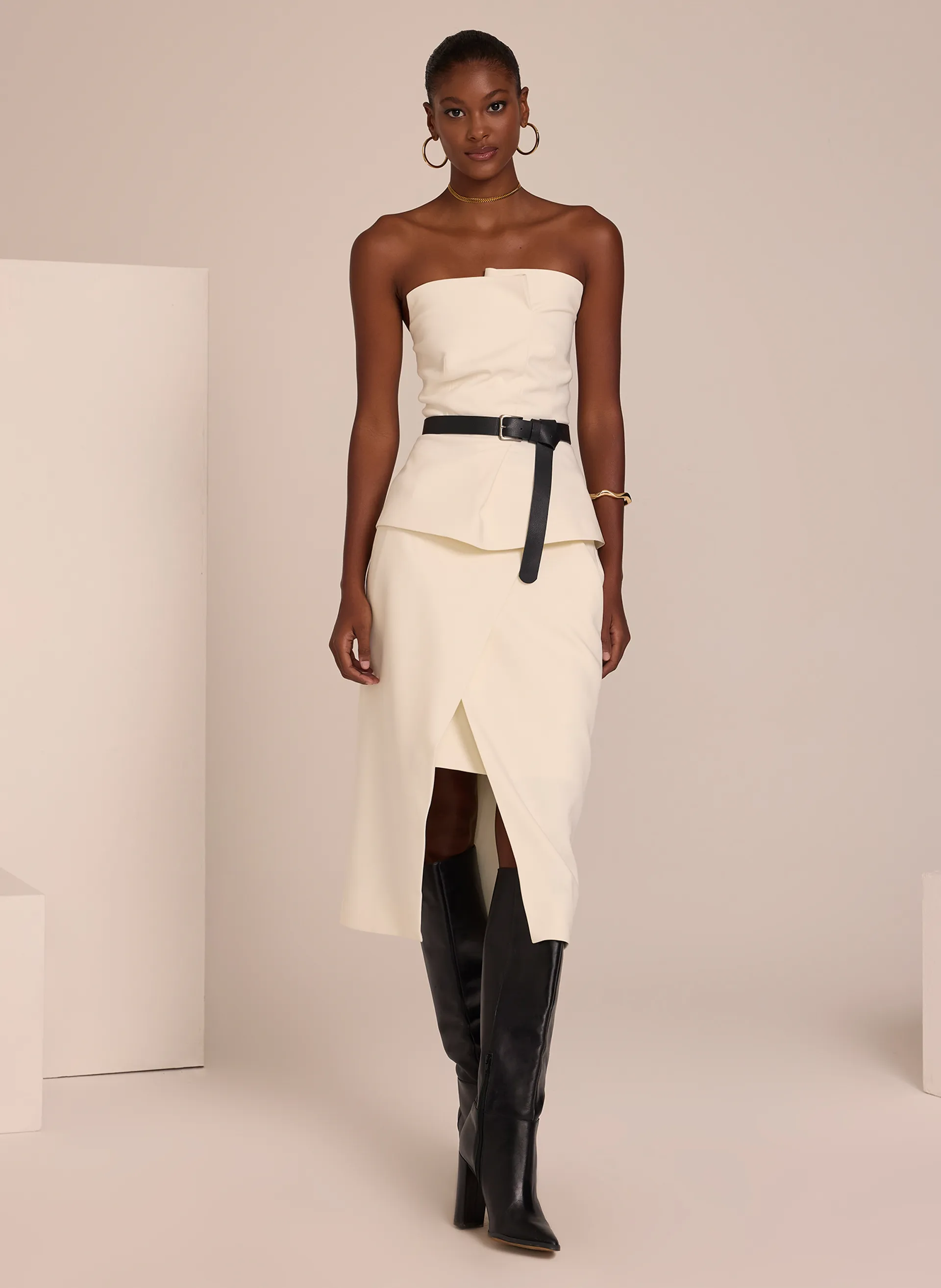 Saia Le Lis Kylie Alfaiataria Feminina