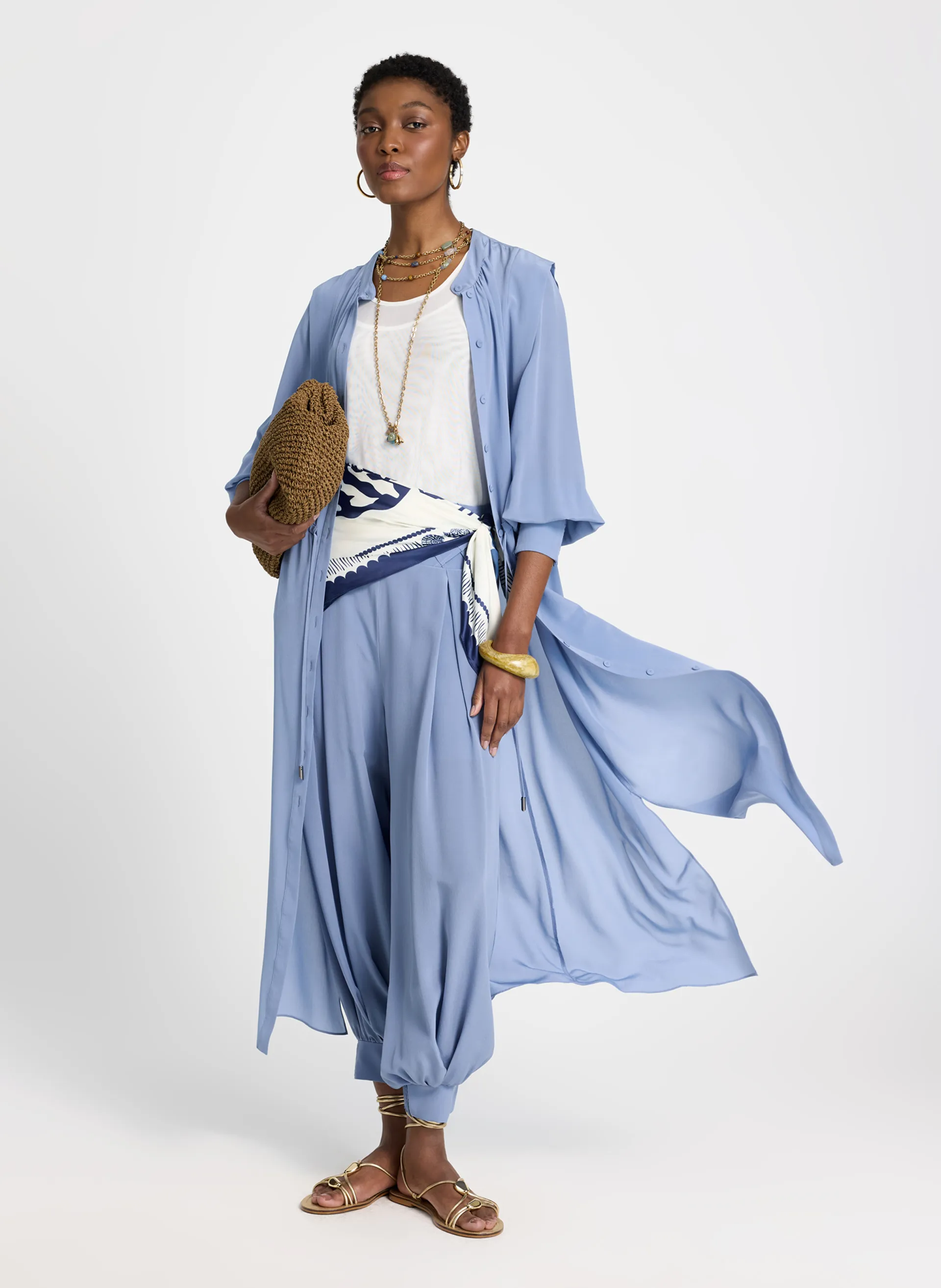 Vestido Le Lis Billie Seda Feminino